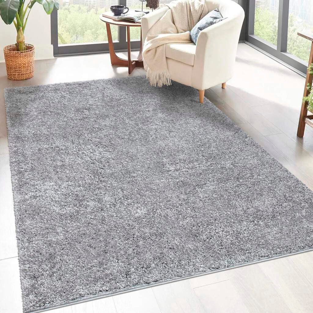 rechteckig, Carpet uni, »City Teppich Robuster Langflor | BAUR besonders flauschig Shaggy«, weich City Hochflor-Teppich