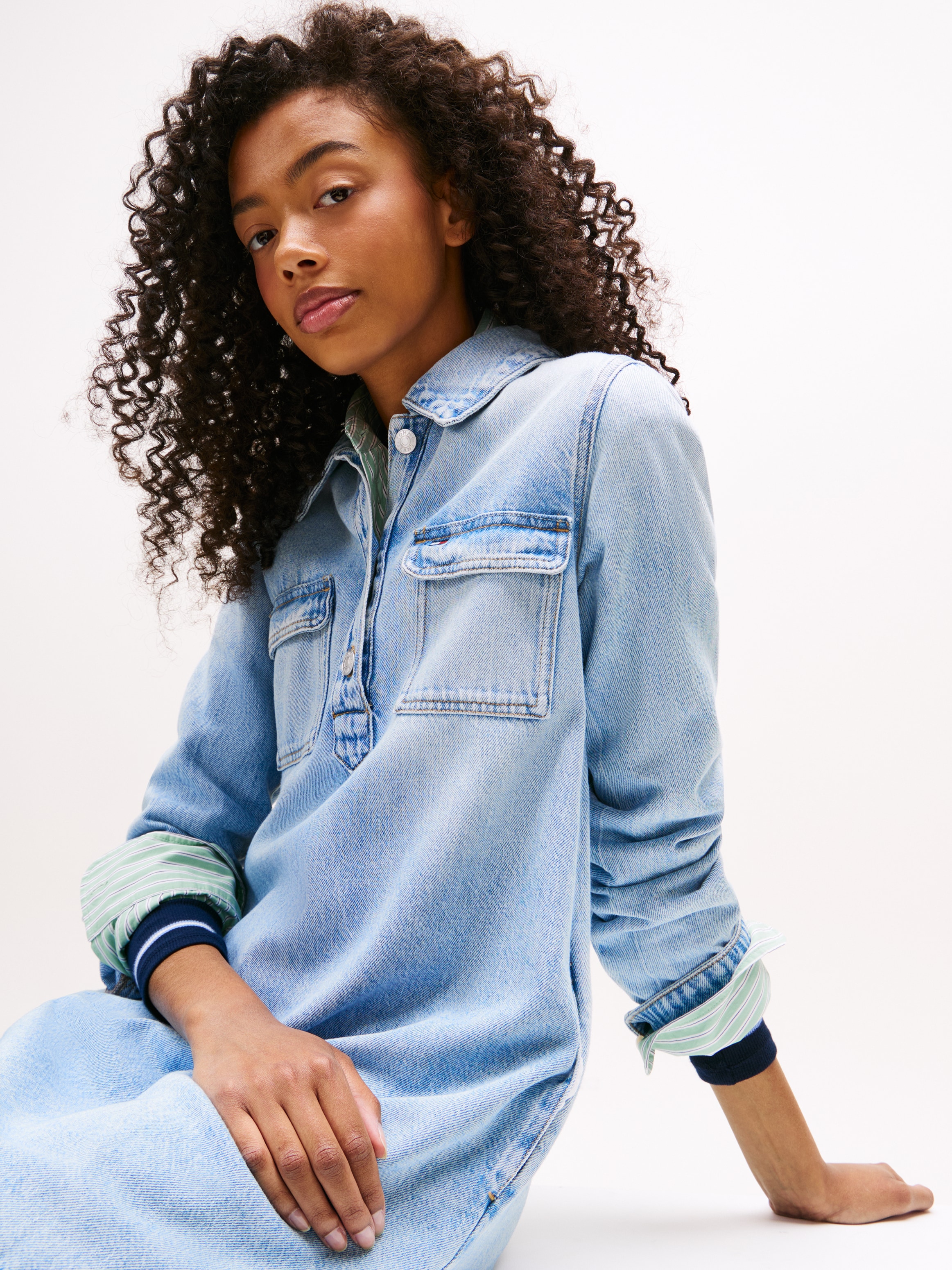 Tommy Jeans Jeanskleid »A-LINE DENIM DRESS DI2015«