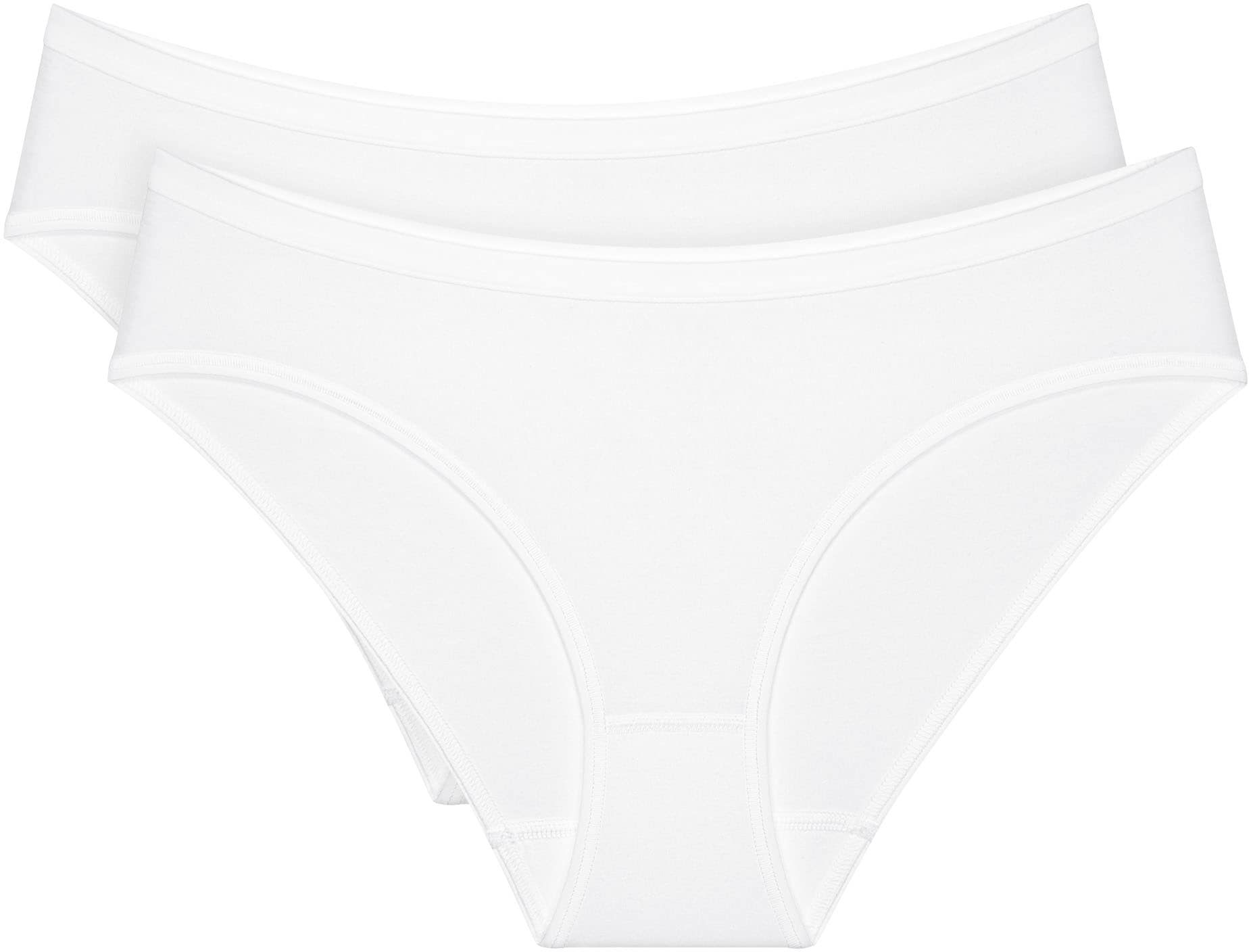 Triumph Slip "Sense Of Cotton Tai 2P", (2er Pack), weich und ohne Seitennaht