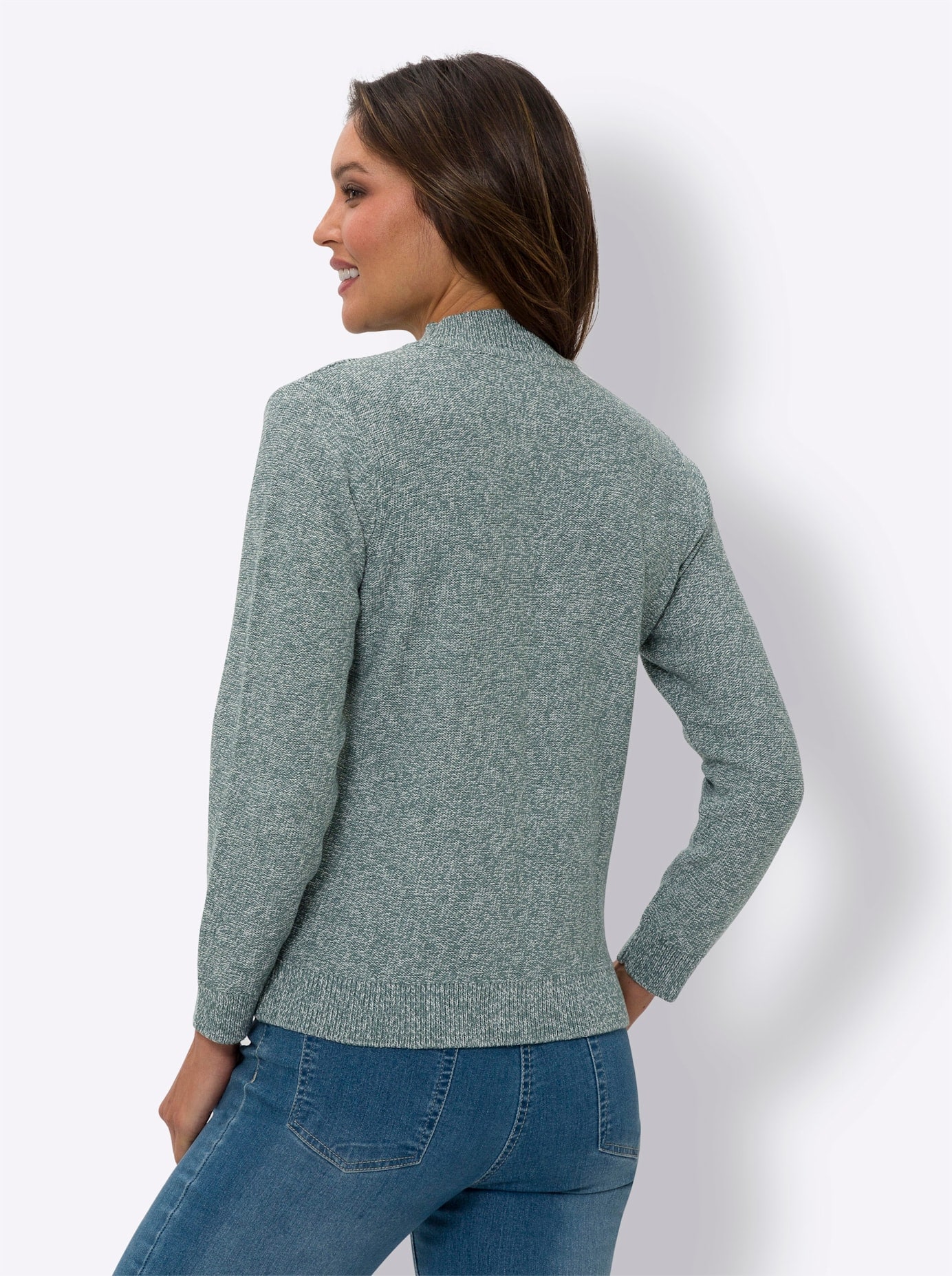 Classic Basics Strickpullover "Stehkragen-Pullover" günstig online kaufen