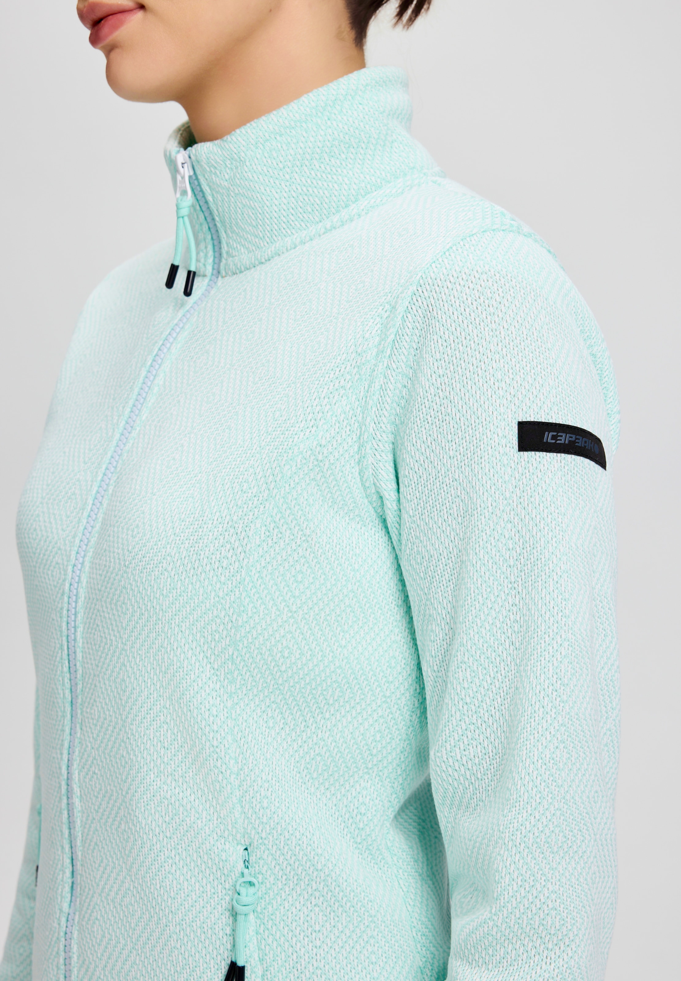 Icepeak Fleecejacke »AIKES« sportlicher Stil, für Sport- und Outdooraktivitäten