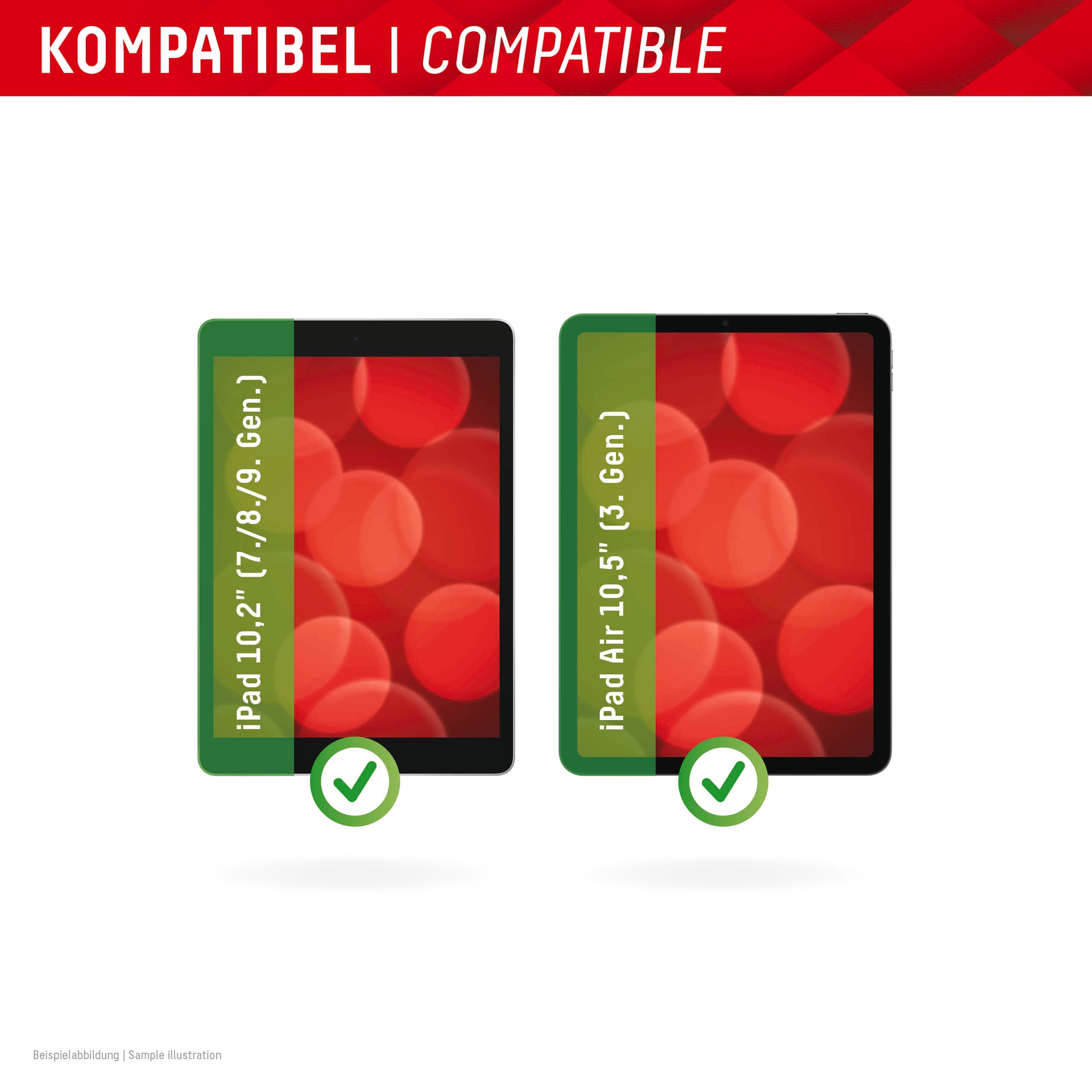 Displex Displayschutzfolie »Tablet PaperSense«, für Apple iPad (7./8./9. Gen.)-Apple iPad Air (3. Gen.), Schreiben wie auf Papier