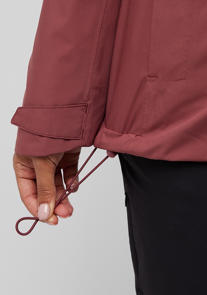 Jack Wolfskin 3-in-1-Funktionsjacke "GLAABACH 3IN1 JKT W" mit Kapuze günstig online kaufen