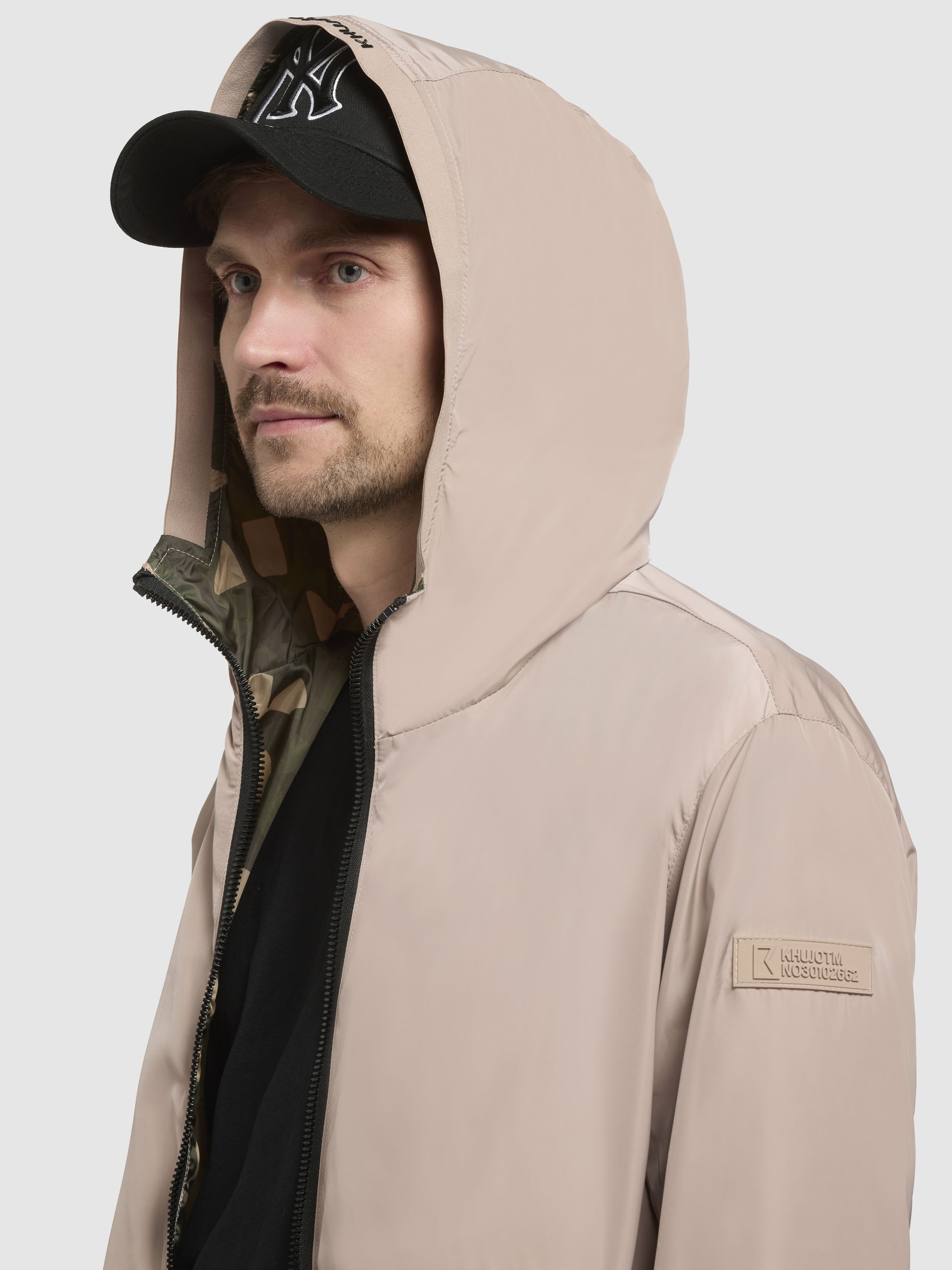 khujo Anorak »FERD«, mit Kapuze