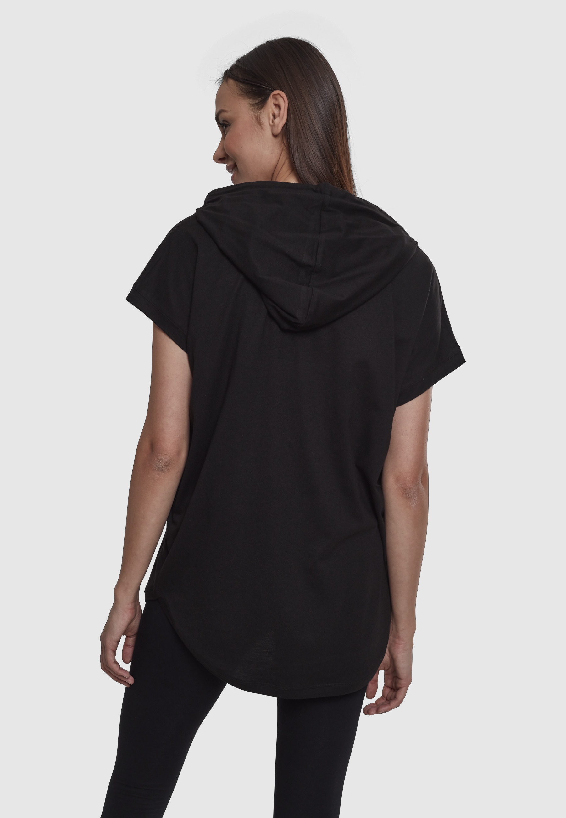 URBAN CLASSICS Hoodie »Urban Classics Damen Ladies Sleeveless Jersey Hoody«, 1 Stk.
