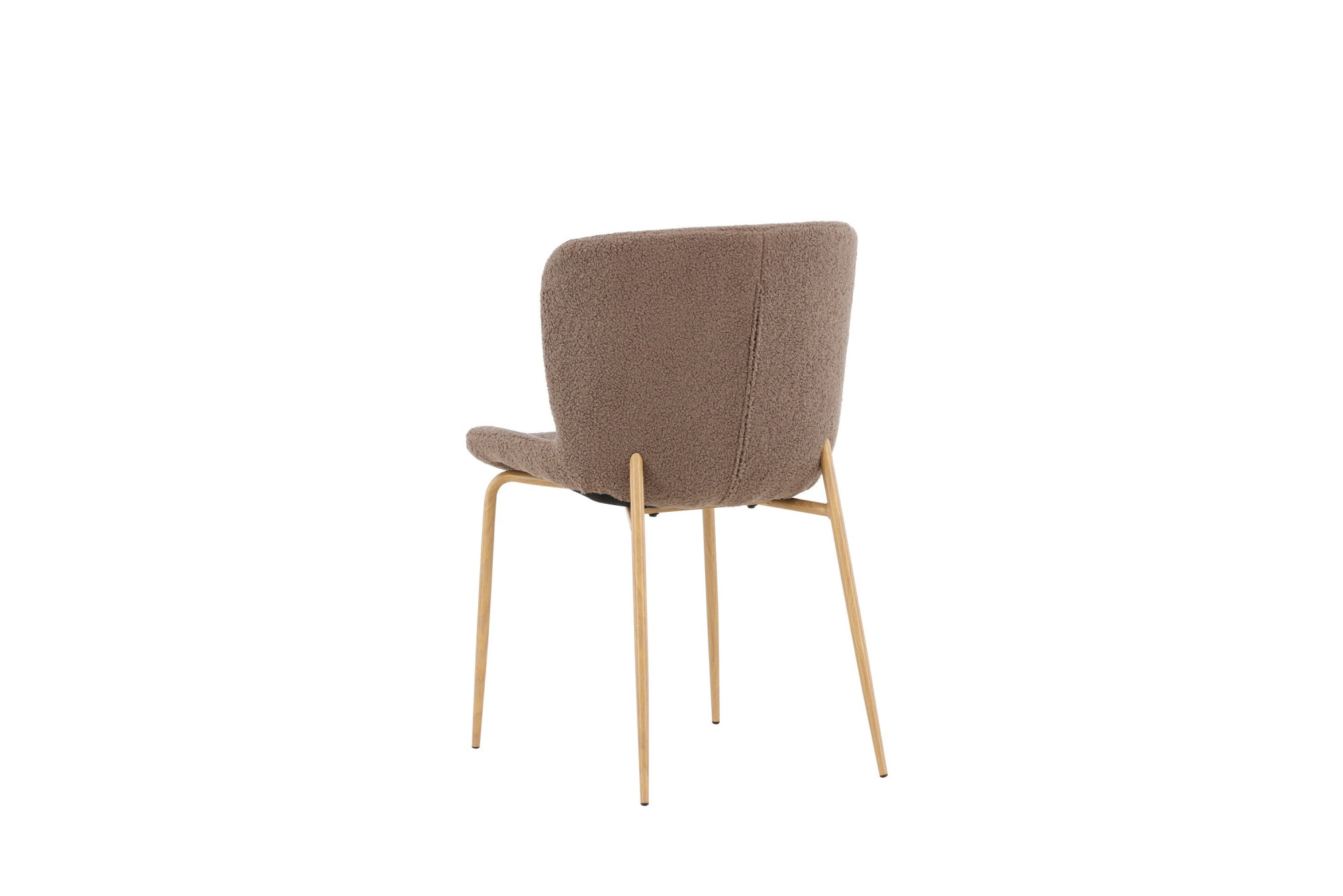 Venture Home Esszimmerstuhl »Modesto, 2er-Set Esszimmerstühle Teddy mit Stahlbeinen« () 2 Stk.Polsterstuhl, Stoffbezug, Stahlbeine, warm, einladend, weich