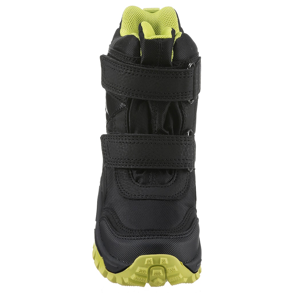 Geox Winterstiefel »J HIMALAYA BOY B ABX«, Klettstiefel, Kindergarten Schuh mit praktischem Wechselfußbett