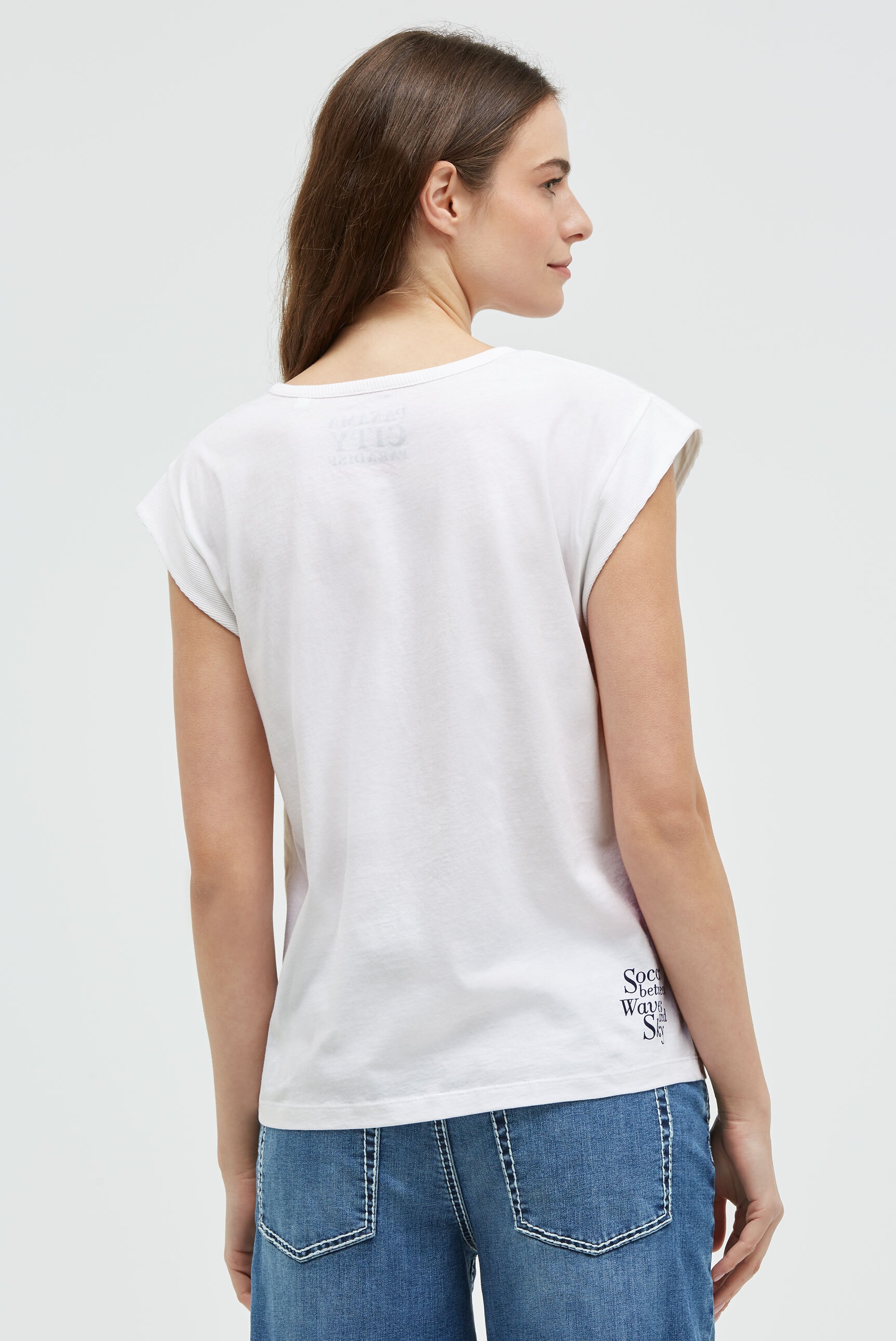 SOCCX Rundhalsshirt aus Baumwolle