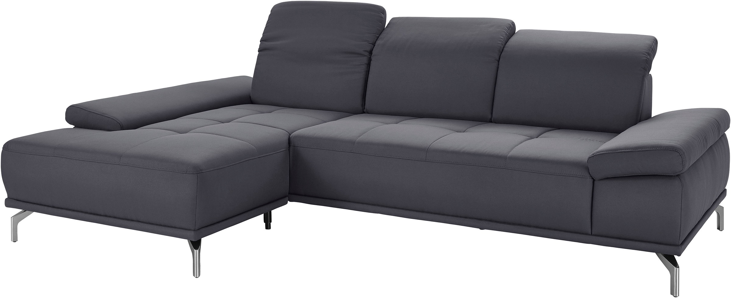 Home affaire Ecksofa "Caluna" Inkl.Sitztiefenverstellung, wahlweise mit Kop günstig online kaufen