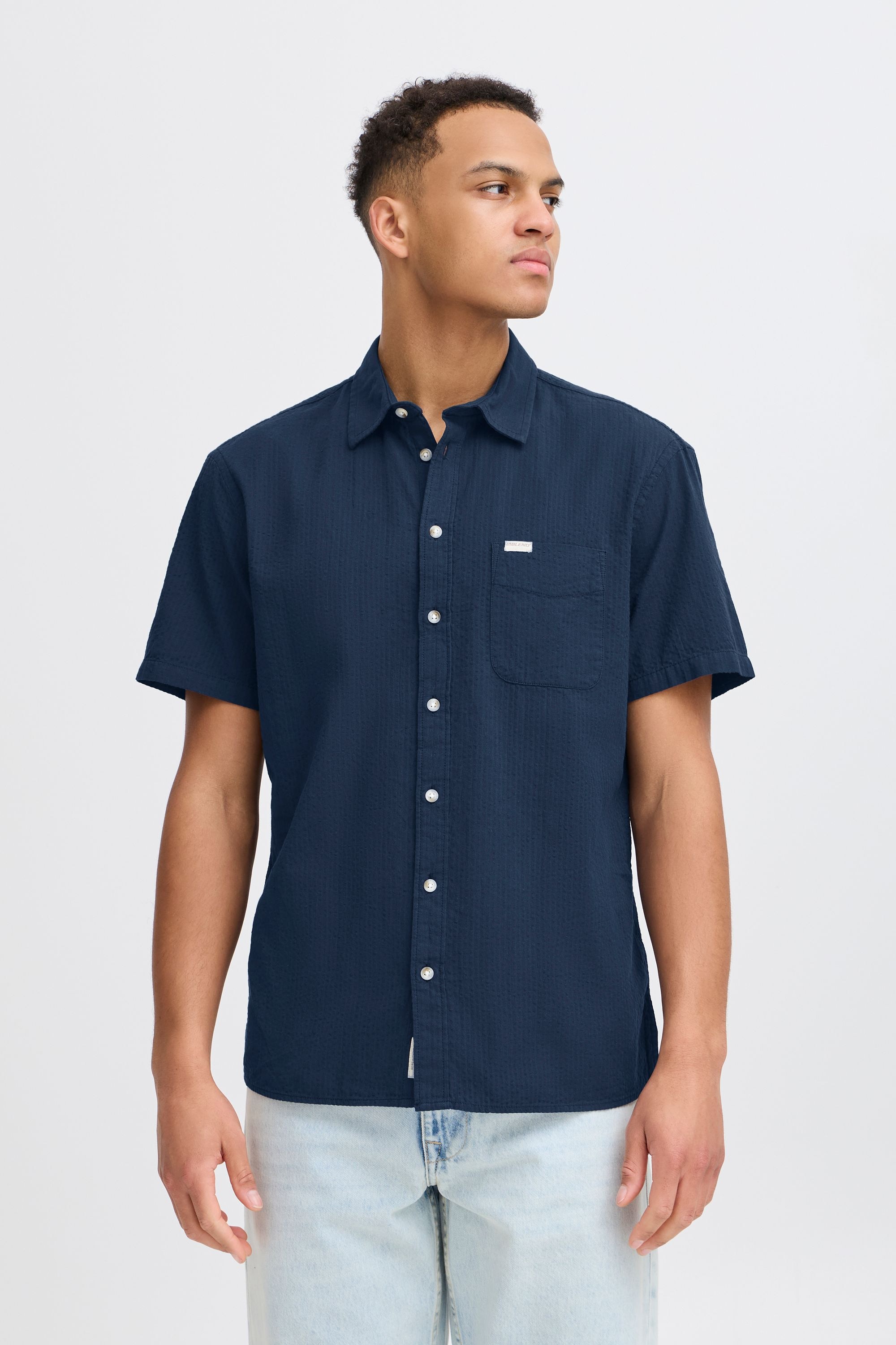 Blend Kurzarmhemd "BHAlke" Lässiges Kurzarmhemd günstig online kaufen
