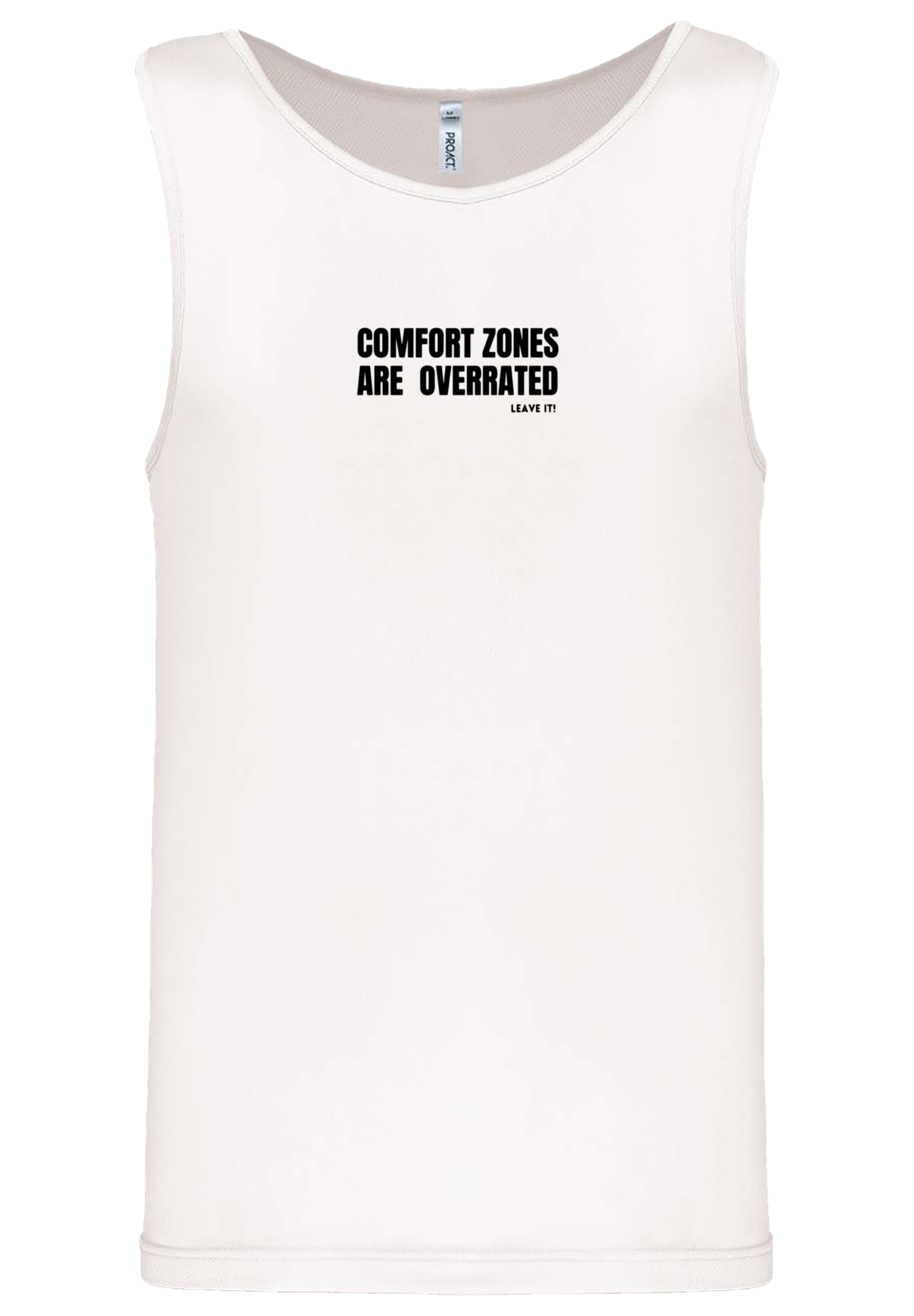 F4NT4STIC Muskelshirt »Sports Comfort Zones Are Overrated Tanktop«, Sport Shirt