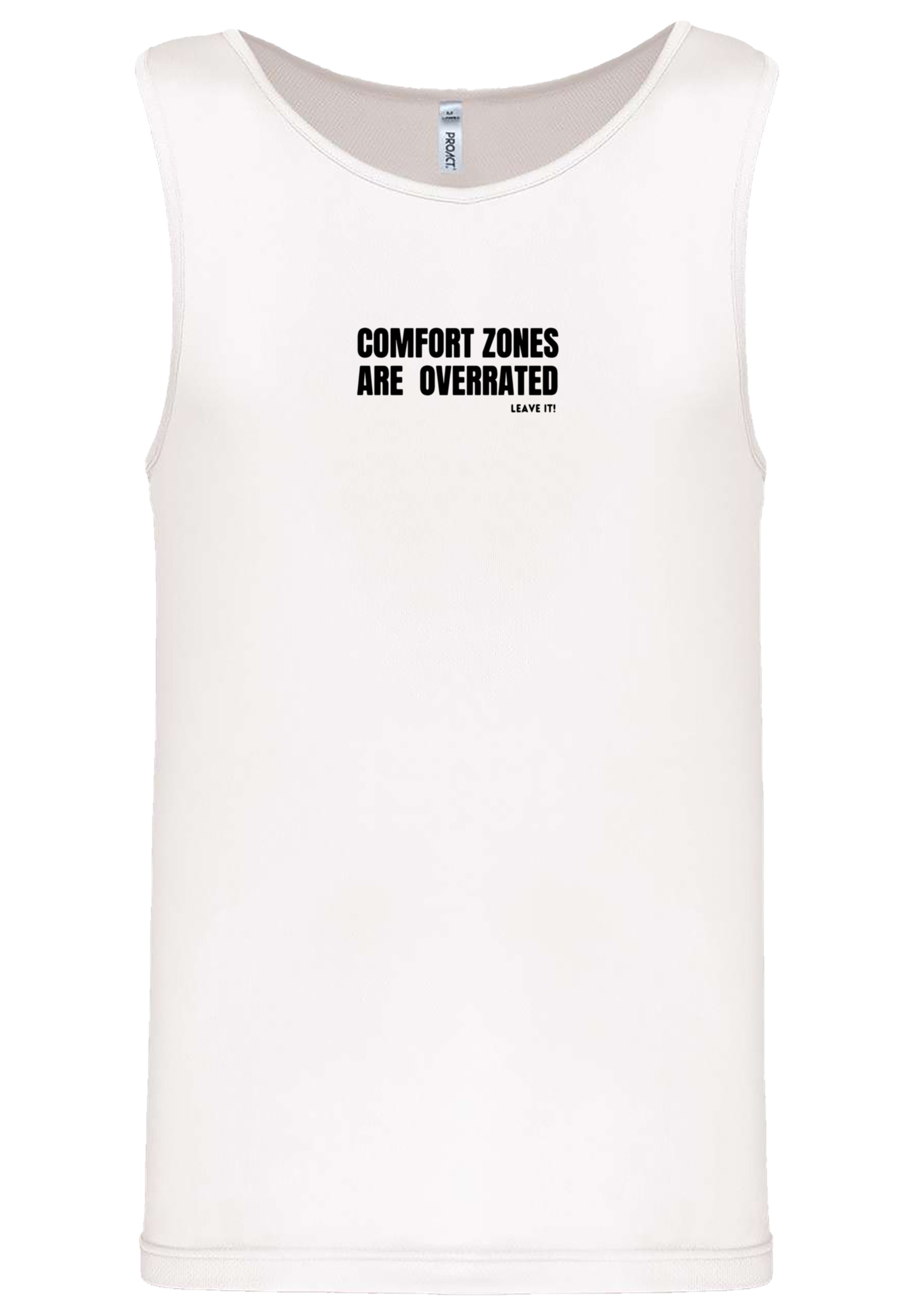 F4NT4STIC Muskelshirt "Sports Comfort Zones Are Overrated Tanktop", Sport S günstig online kaufen