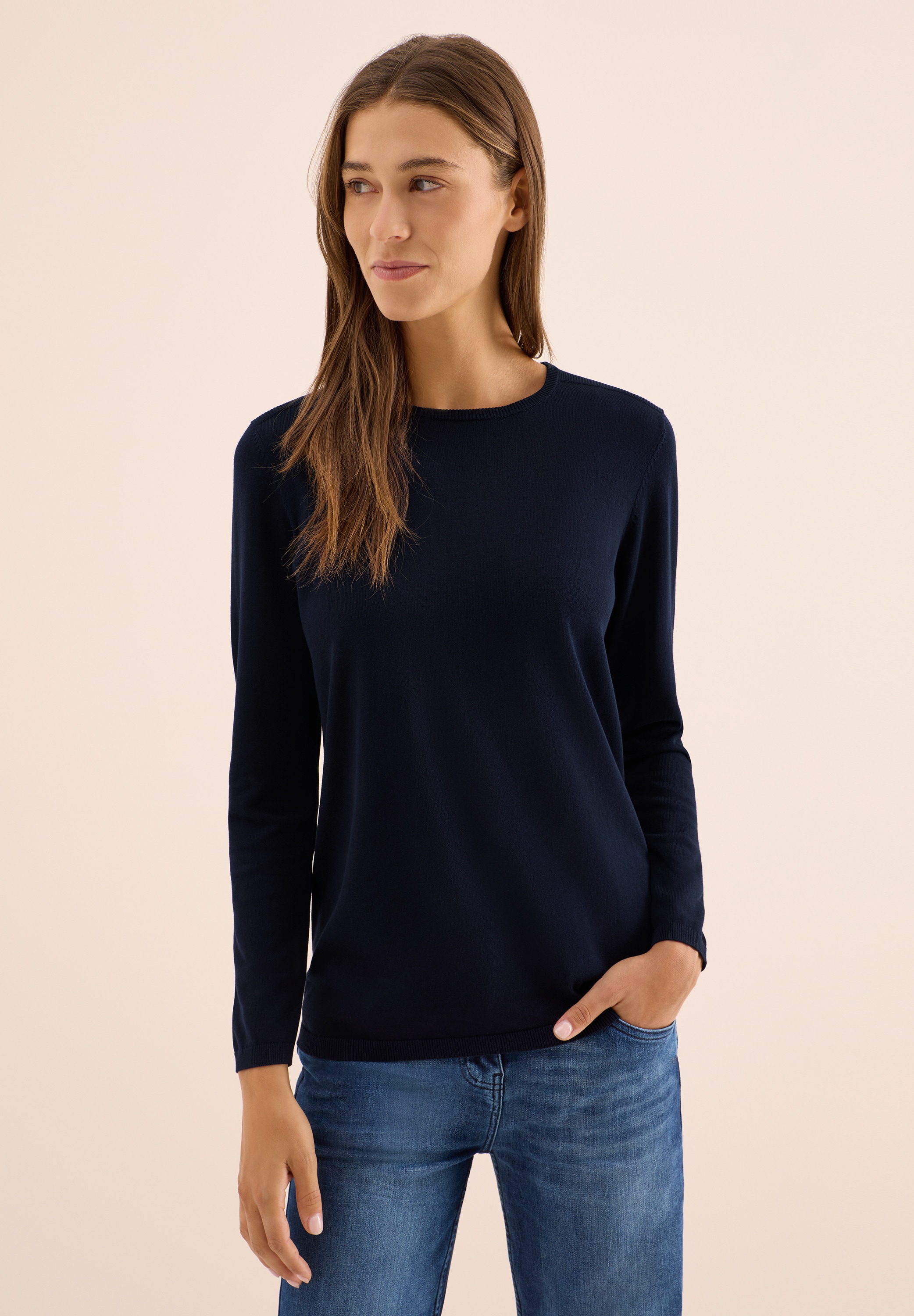 Cecil Strickpullover mit Strick-Struktur günstig online kaufen