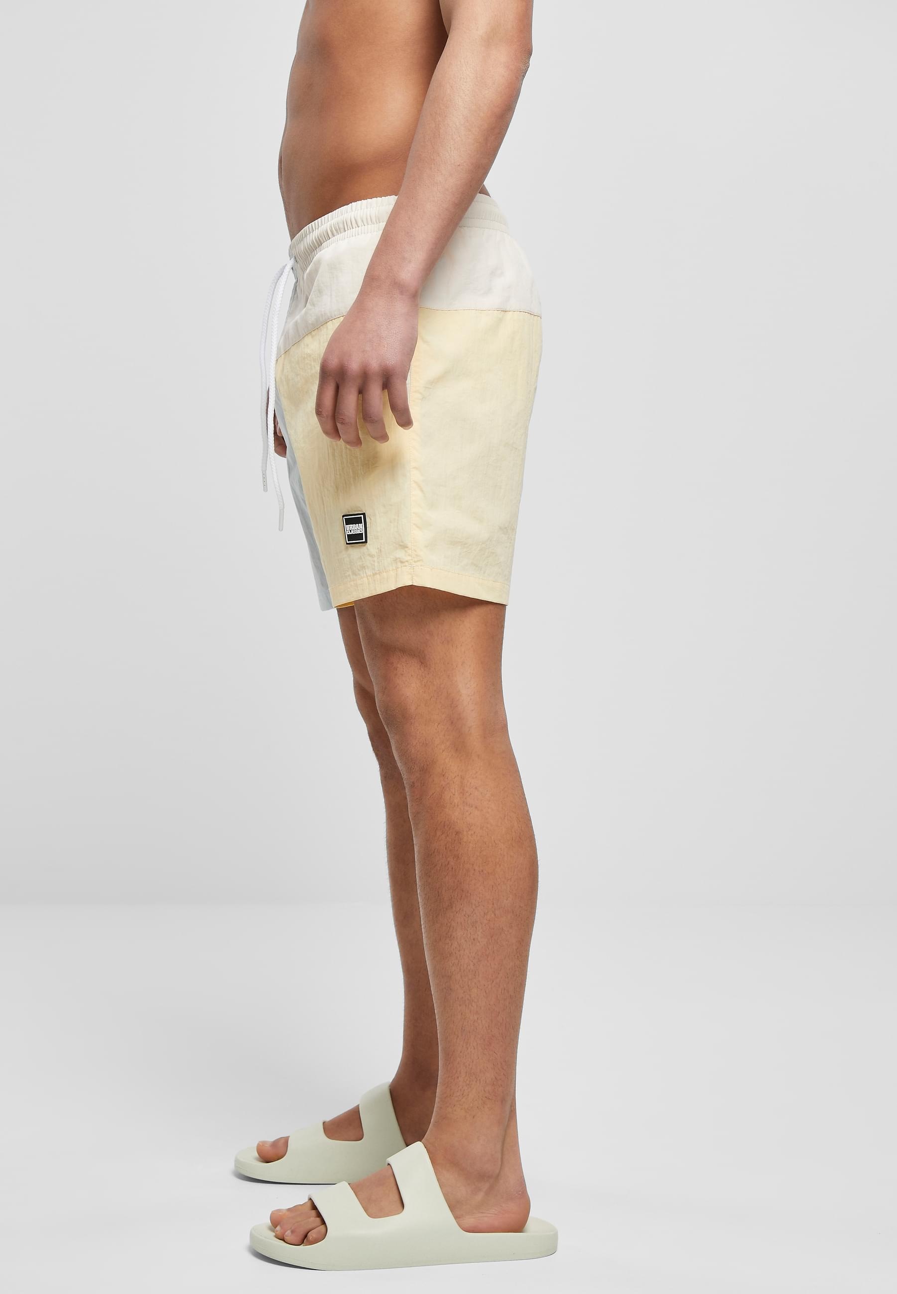 URBAN CLASSICS Badeshorts »Urban Classics Herren 3 Block Swim Shorts«