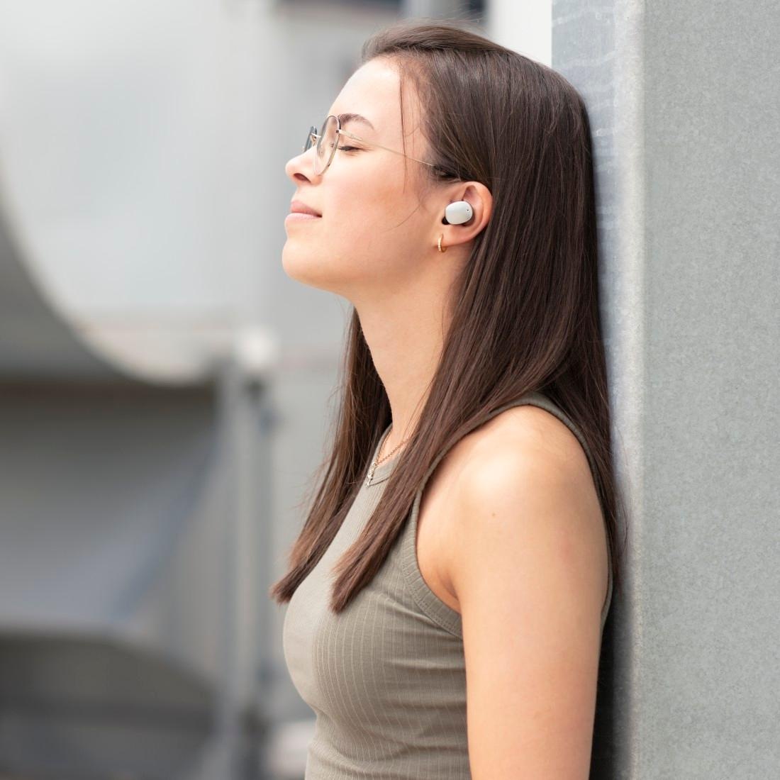 Hama Bluetooth-Kopfhörer »Spirit Pure True Wireless, In Ear BT Kopfhörer kabellos«, Finger-Touch Sensor, Lautstärkeregler,Rufannahmetaste, Sprachsteuerung