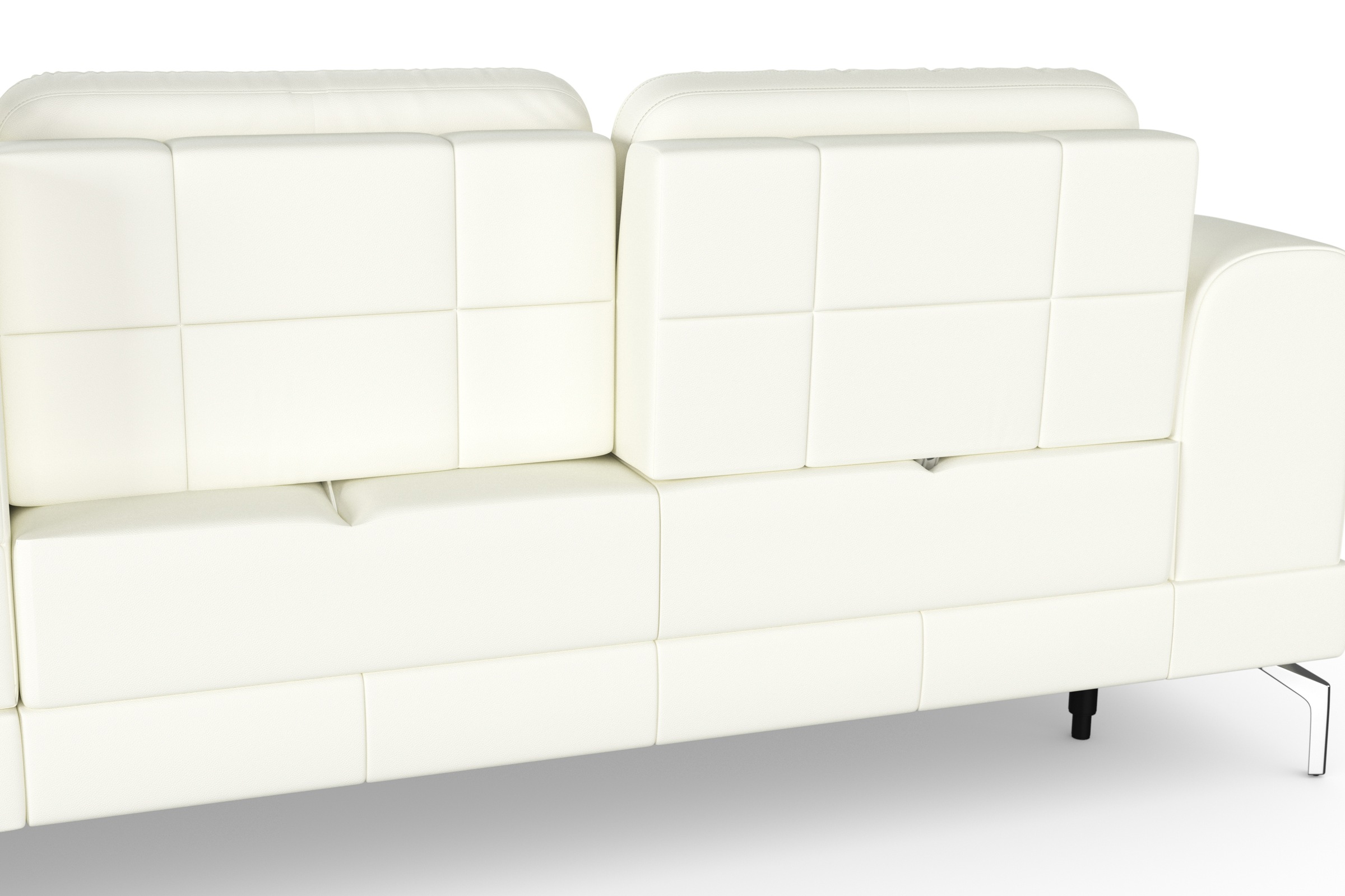 sit&more Ecksofa »Bendigo L-Form«, inklusive Sitztiefenverstellung, Bodenfreiheit 15 cm, 2 Fußfarben