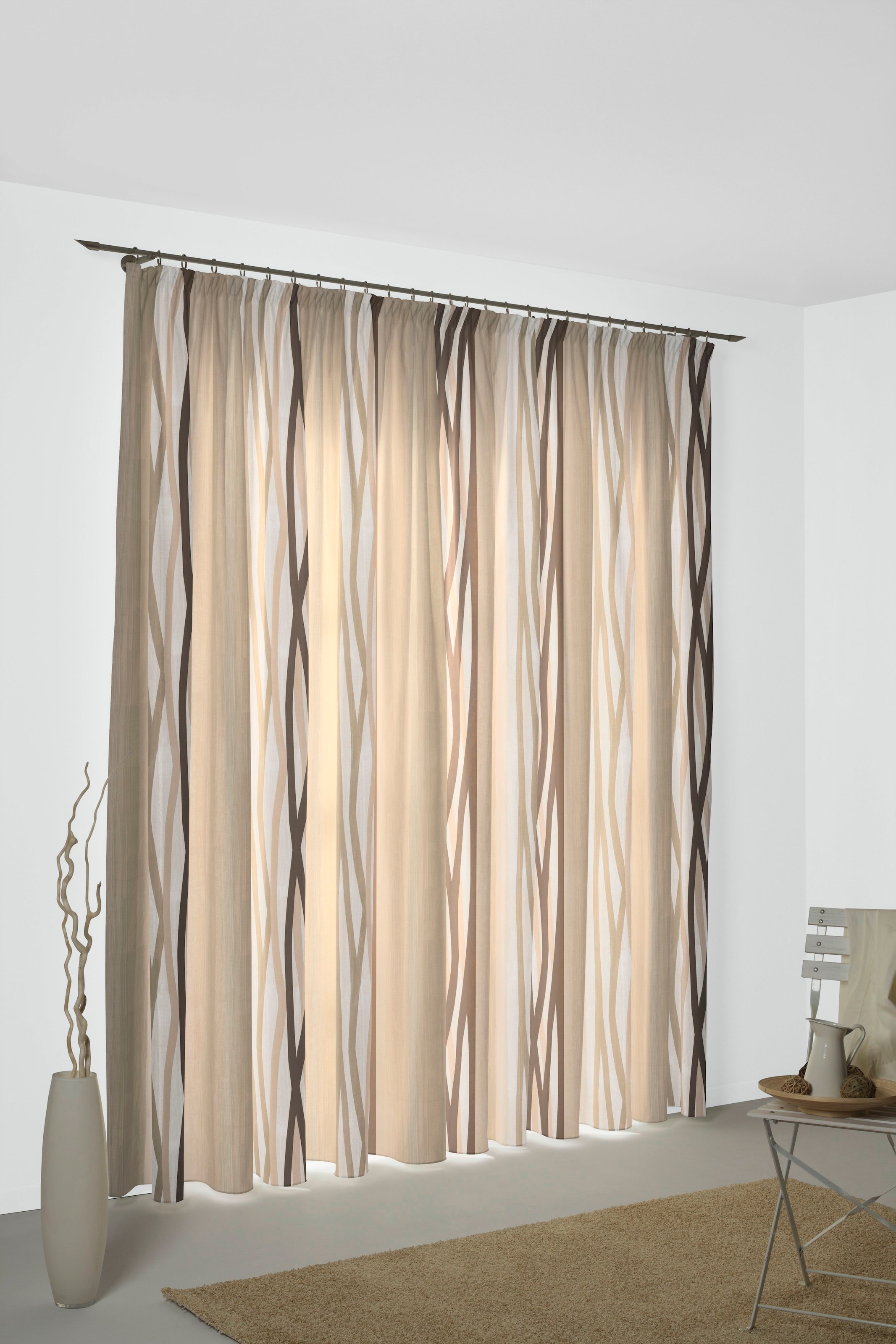 Wirth Vorhang "Brooklyn" Multifunktionsband 1 Stk. tlg. günstig online kaufen