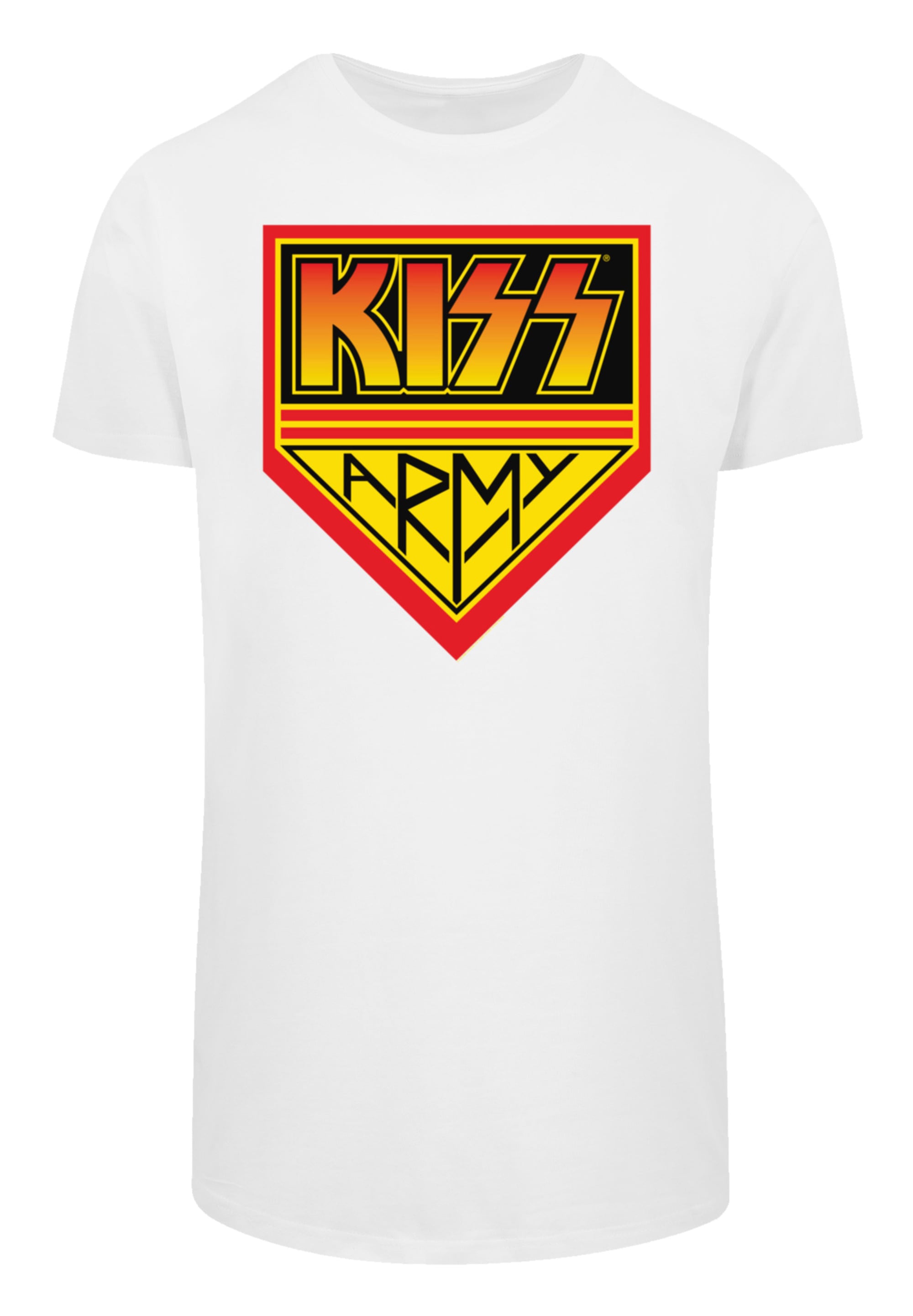 F4NT4STIC T-Shirt »Kiss Rock Band Army Logo«, Premium Qualität, Musik, By Rock Off