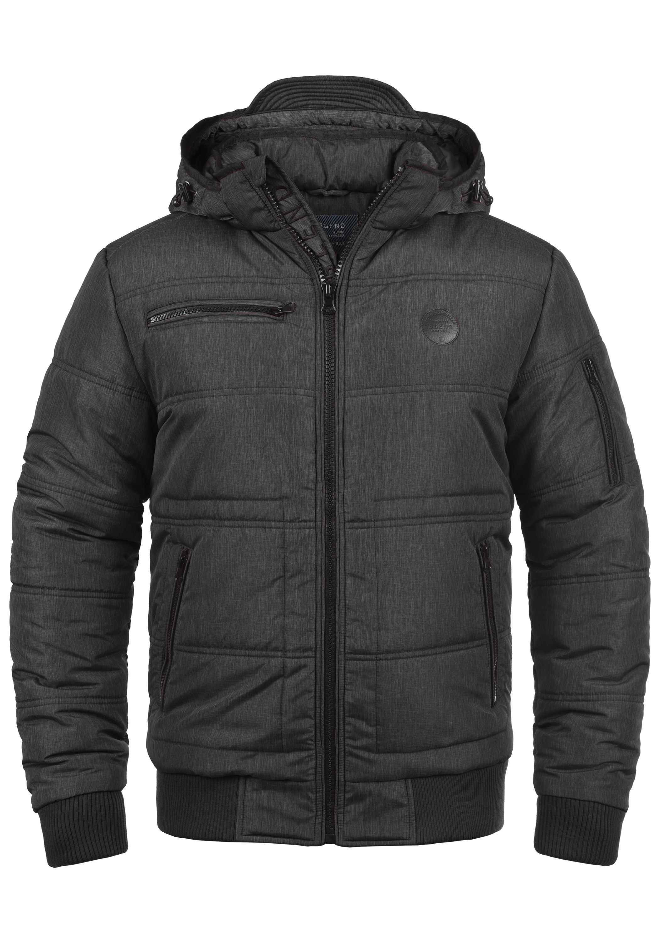 Blend Winterjacke »BHBoris« mit Kapuze Warme Jacke mit abnehmbarer Kapuze