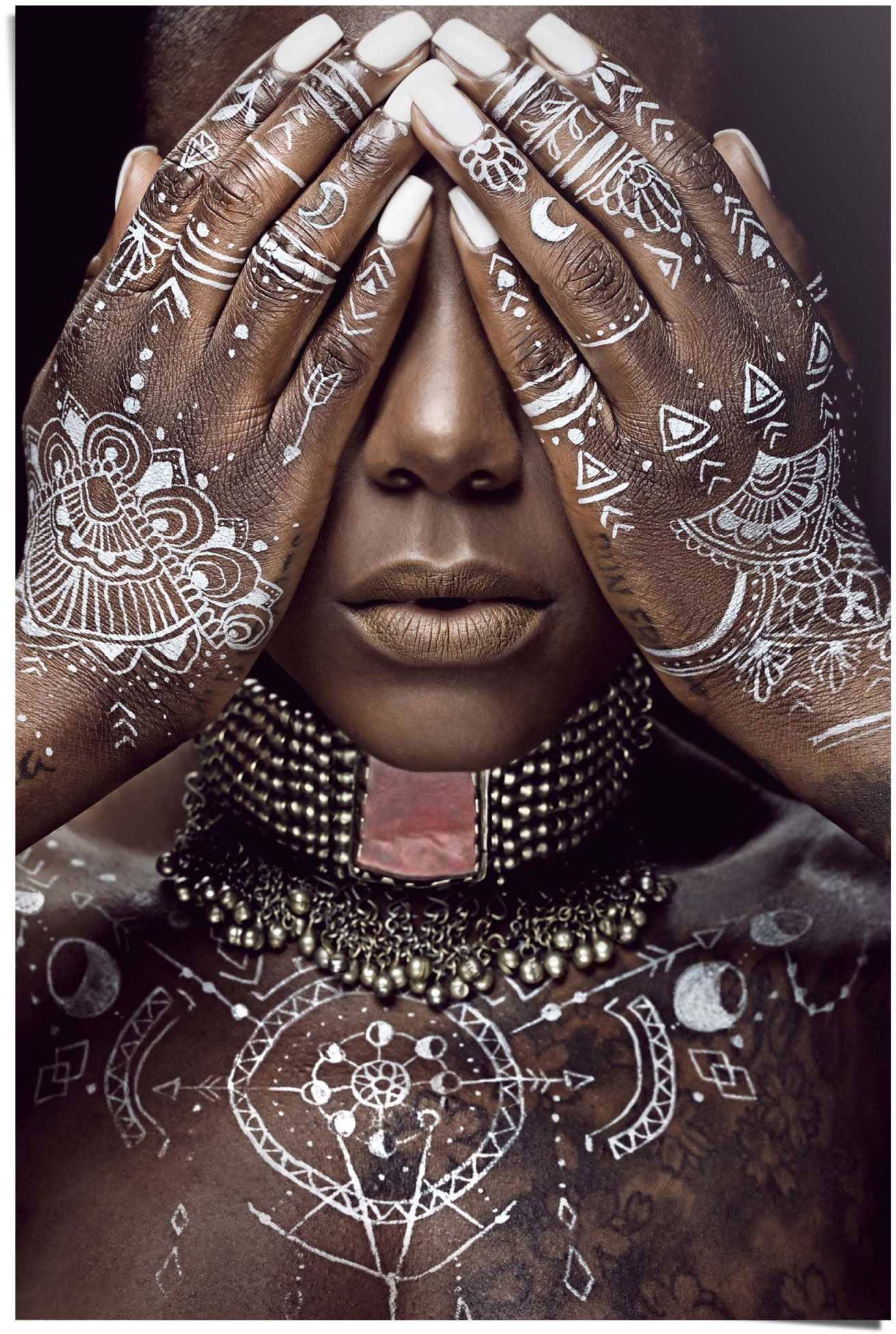 Poster Reinders! »Afrikanische Frau« | kaufen BAUR