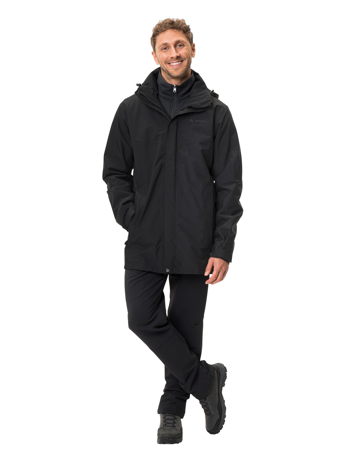 Thumbnail - VAUDE Parka "MENS IDRIS 3IN1 PARKA III", mit Kapuze, Winterjacke