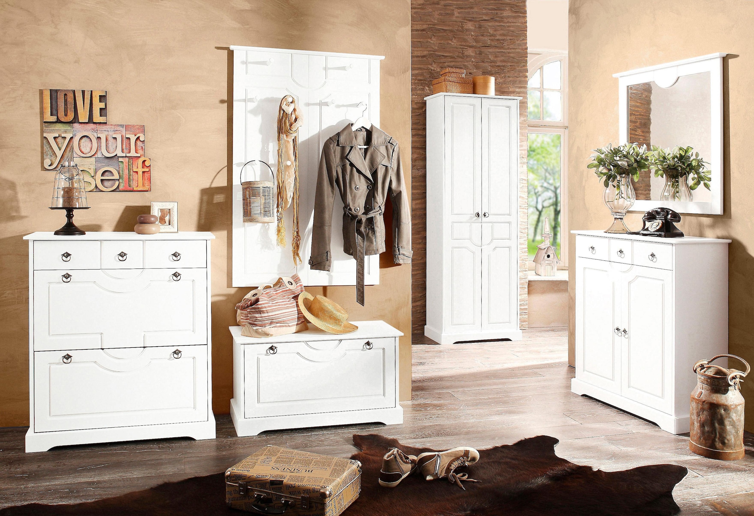 Home affaire Garderoben-Set »Klera« Set, 4 Stk. tlg.