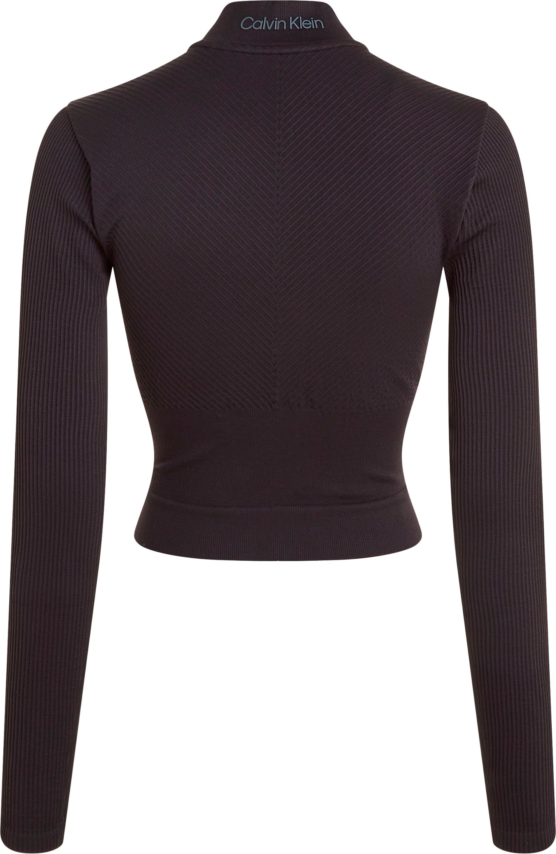 Calvin Klein Sport Stehkragenpullover »WO - Seamless Full Zip Jacket« für  kaufen | BAUR | Jerseyröcke
