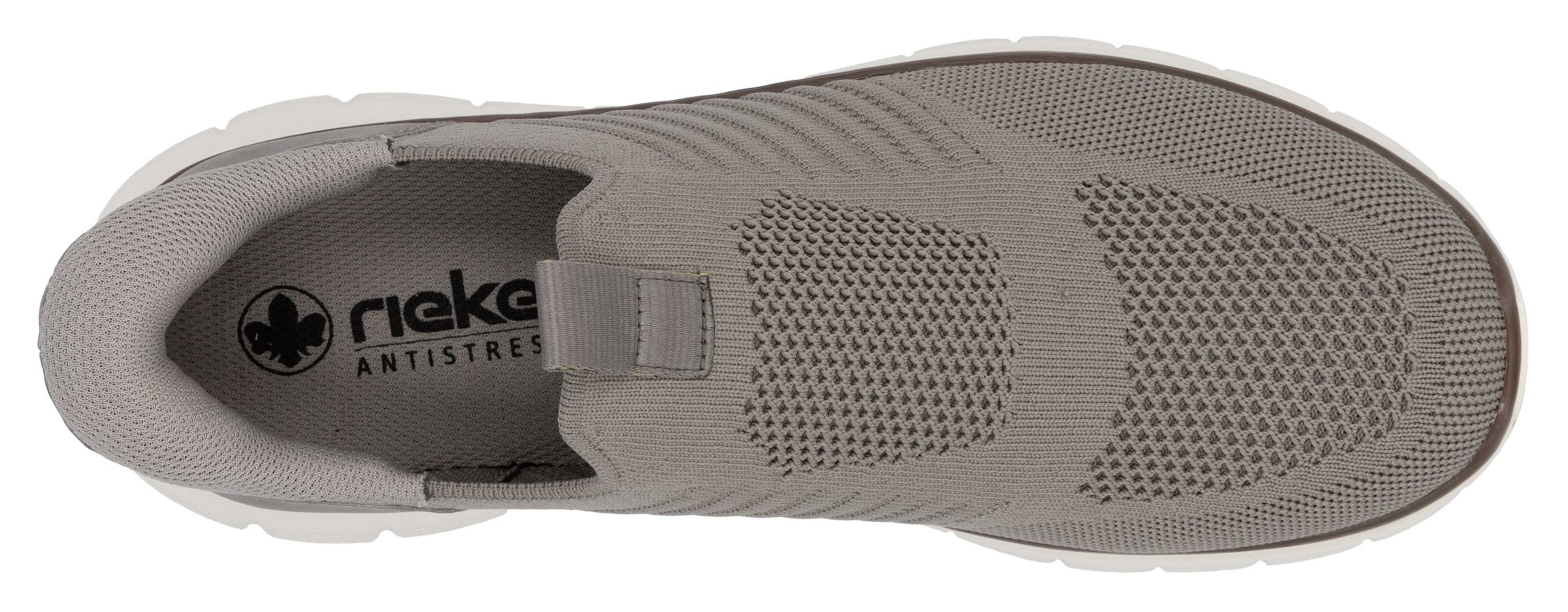 Rieker Slip-On Sneaker, Schlupfschuh, Freizeitslipper, Halbschuh mit gepolsterter Ferse