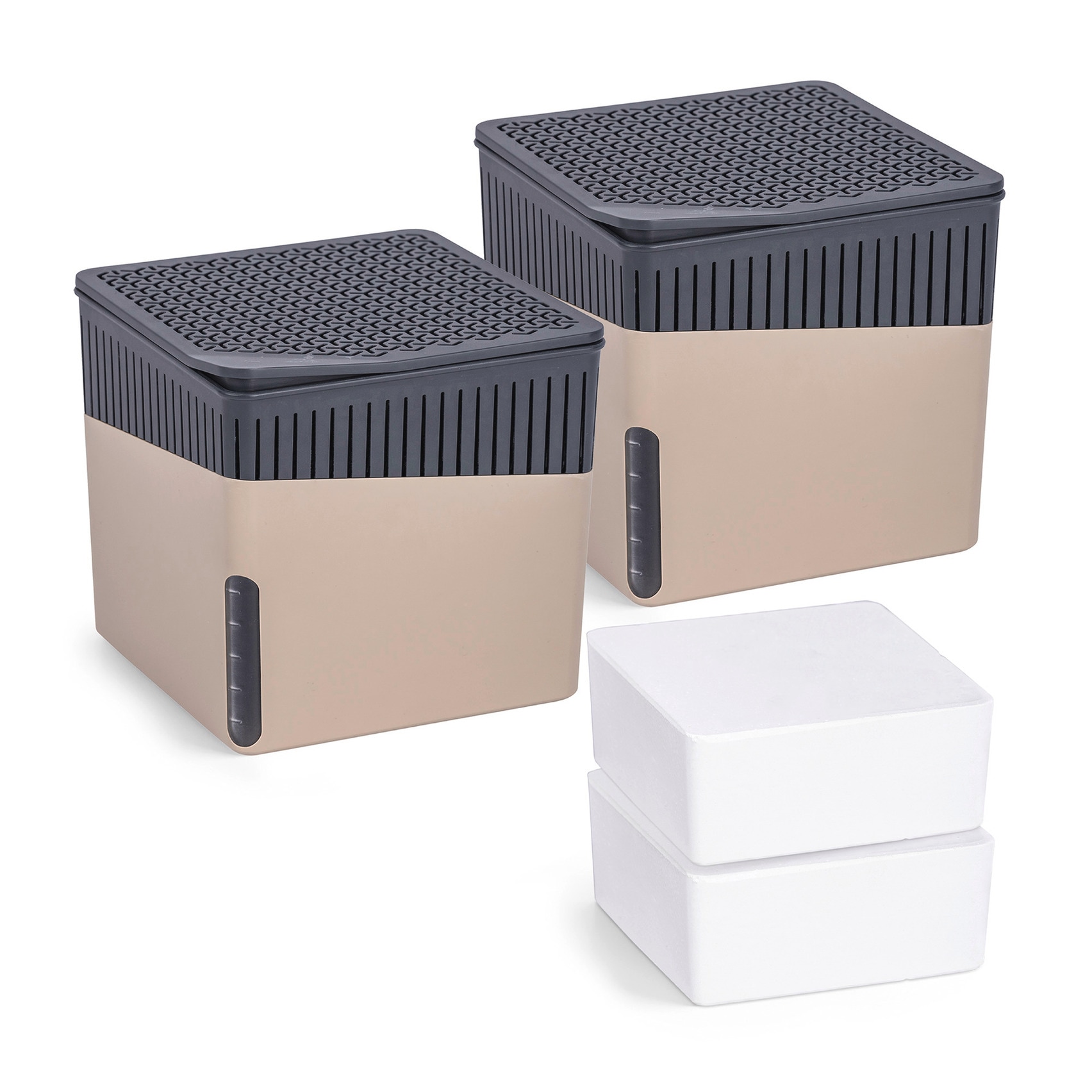 WENKO Luftentfeuchter »Cube« für 40 m³ Räume 2 x 500 g