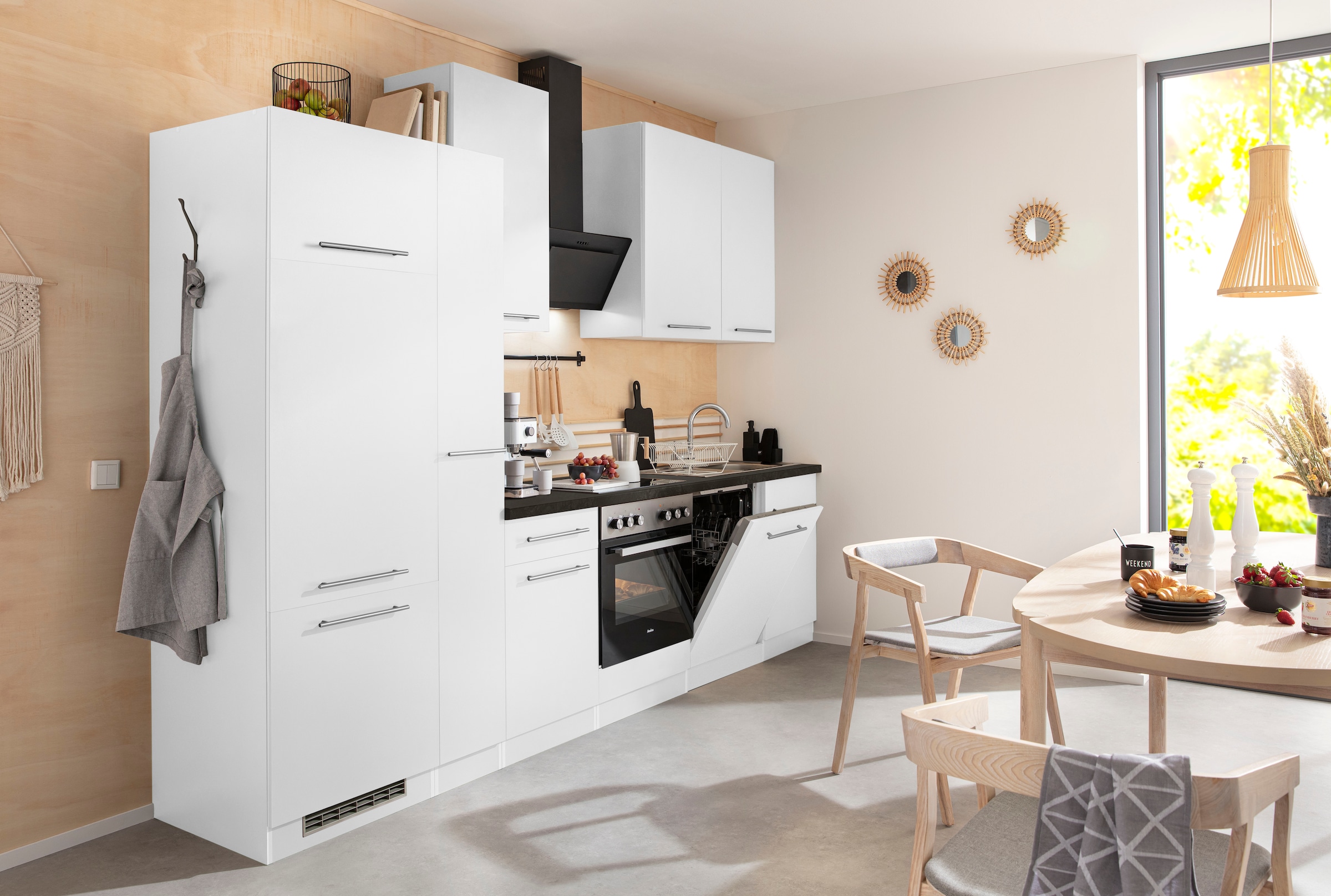 wiho Küchen Küchenzeile E-Geräten, BAUR cm 310 | mit kaufen »Unna«, Breite
