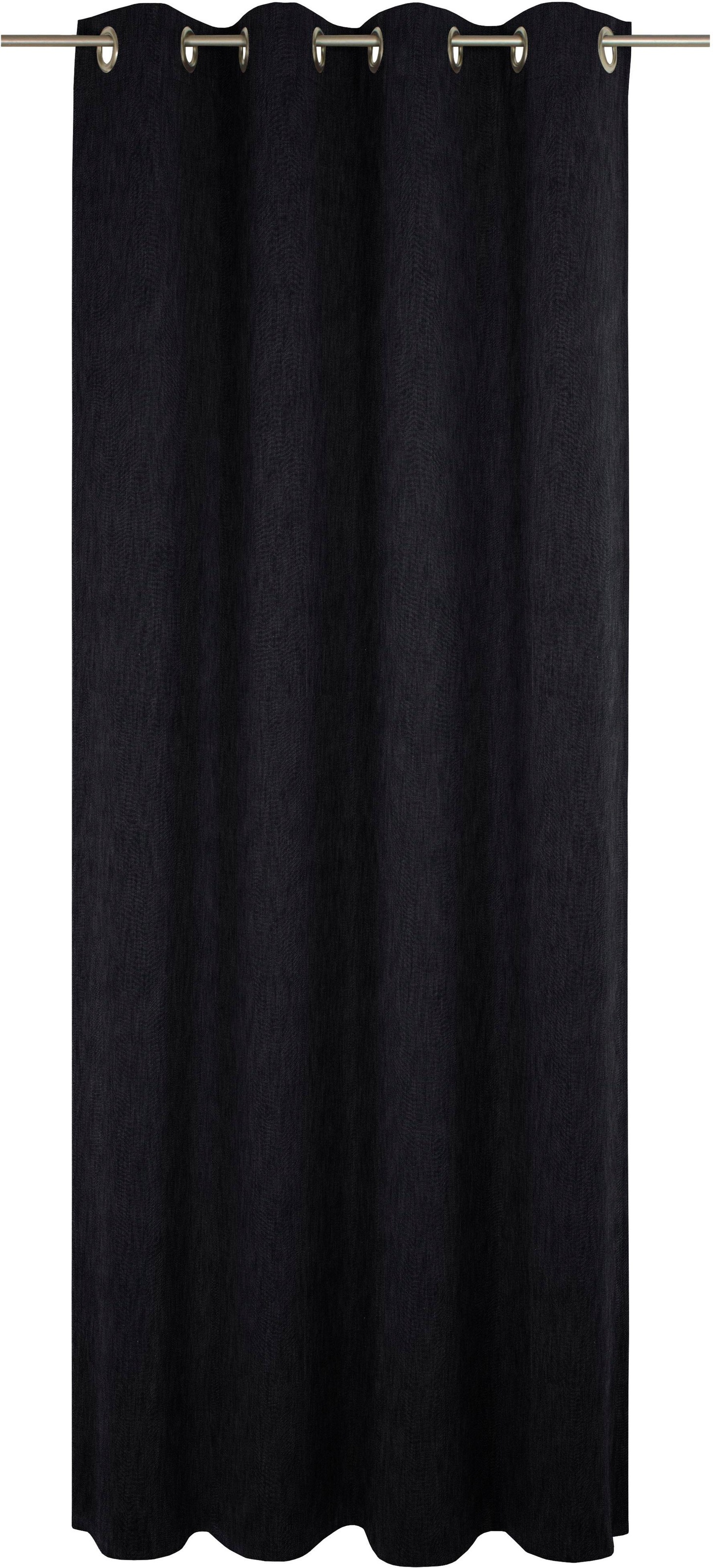 Wirth Vorhang "Java" Ösen 1 Stk. tlg. dark blue denim günstig online kaufen