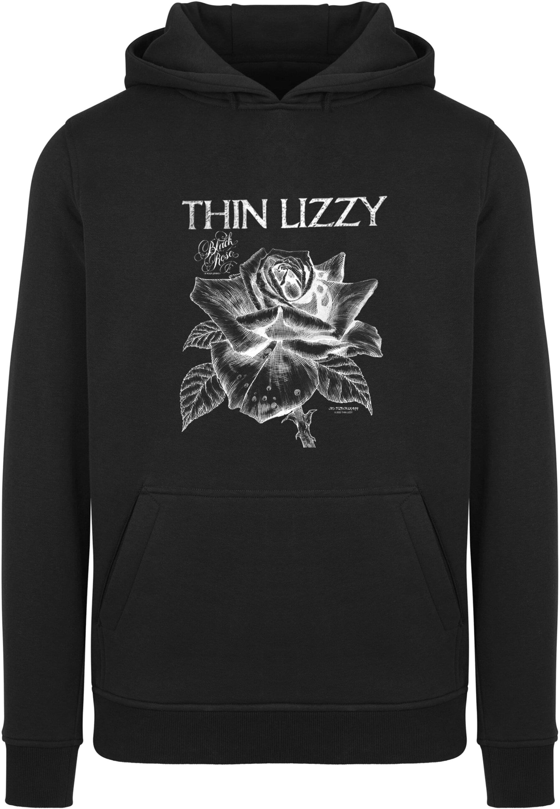 Merchcode Kapuzensweatshirt "Merchcode Herren Thin Lizzy - TL Blackrose Hea günstig online kaufen