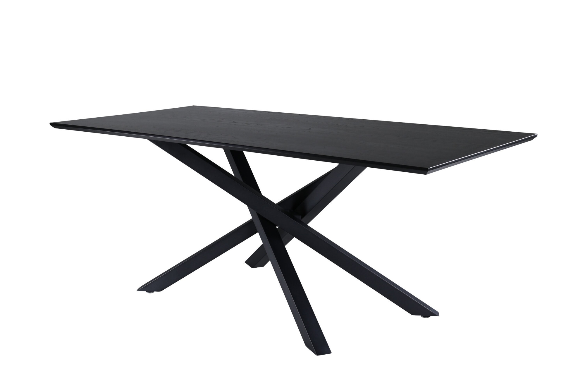 Venture Home Schwarz Esstisch, Piazza (180 X 90 X 76 Cm) - Image 3