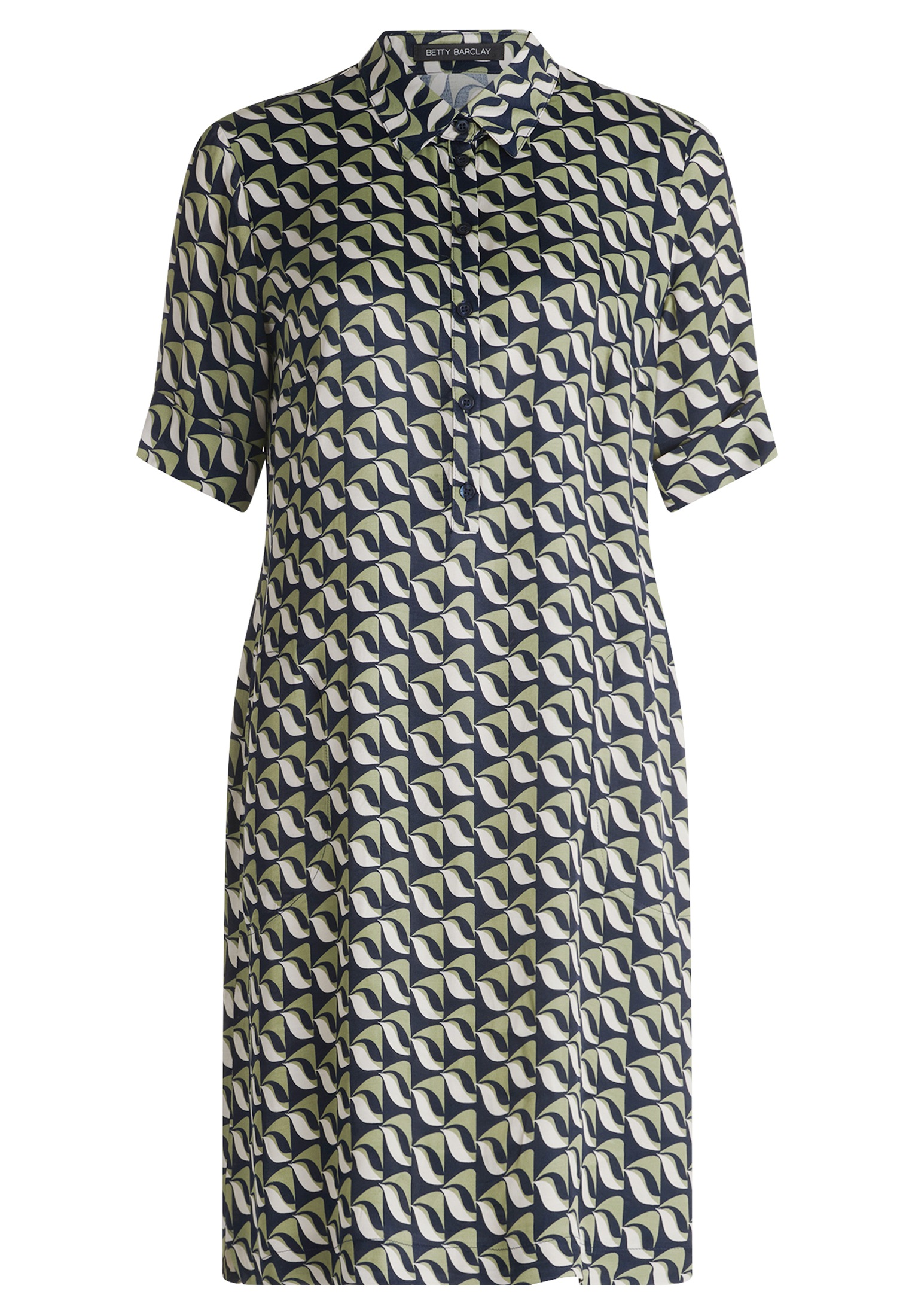 Betty Barclay Hemdblusenkleid "Damen mit Aufdruck" Nahttasche günstig online kaufen