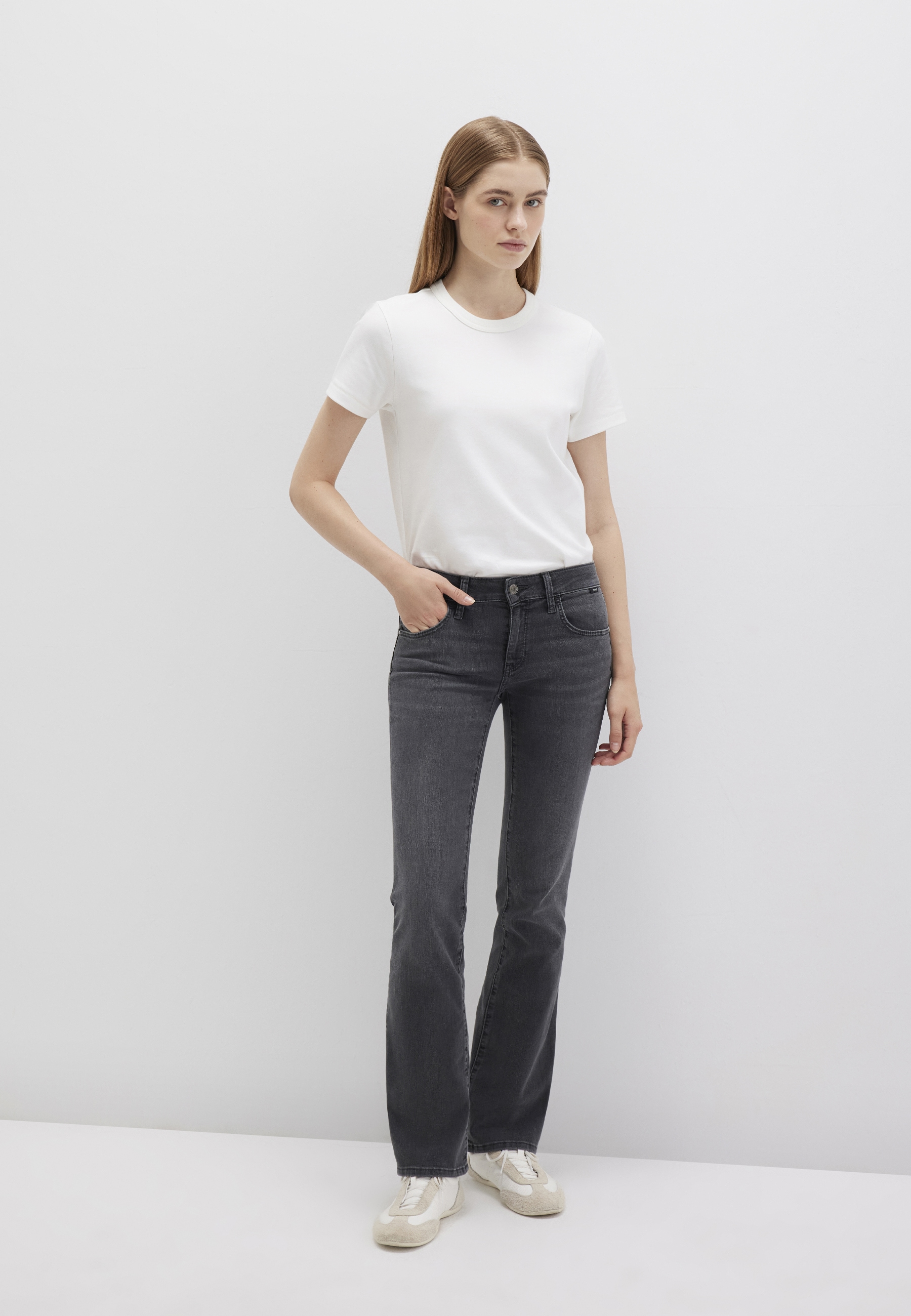 Mavi Bootcut-Jeans "BELLA MID-RISE", Bootcut Jeans günstig online kaufen