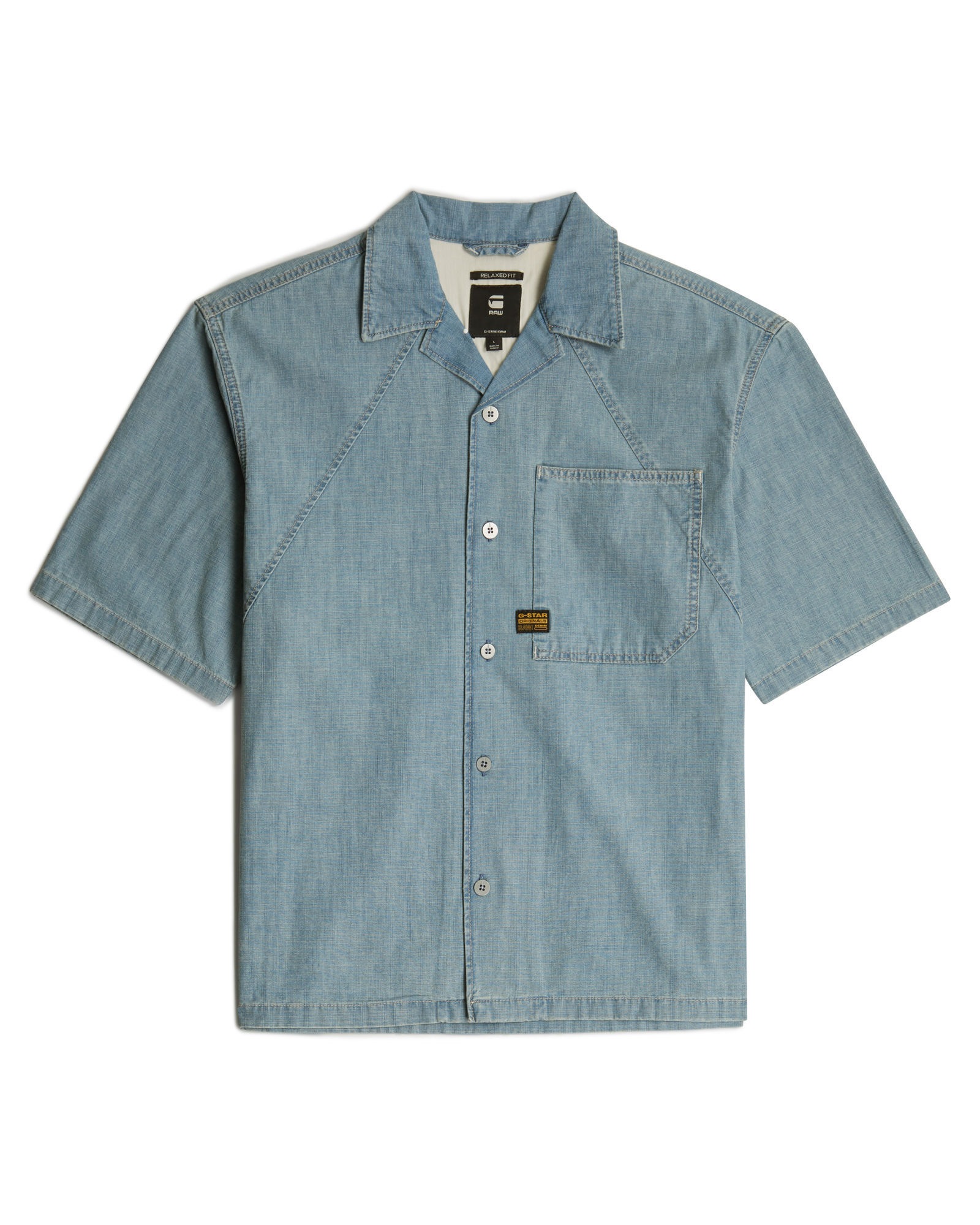G-STAR Langarmshirt »Track Relaxed Hemd«