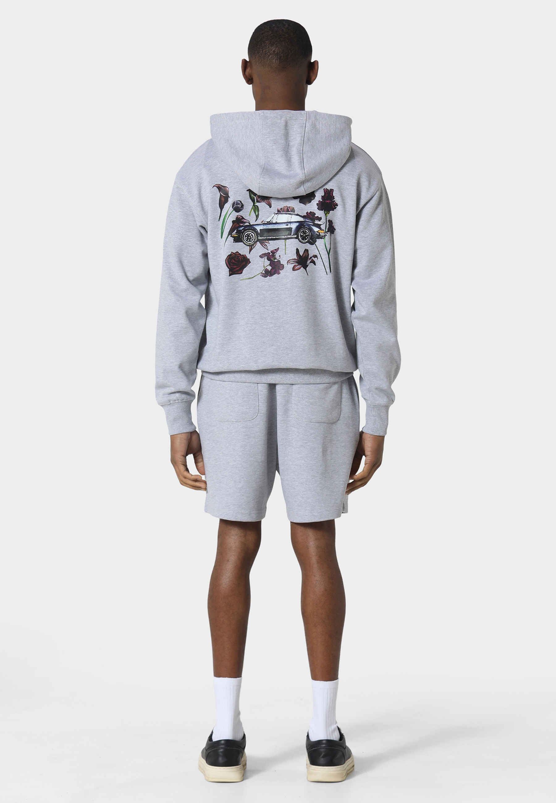Pas De Monaco Rundhalspullover »Pas De Monaco WILDFLOWER HOODY« 1