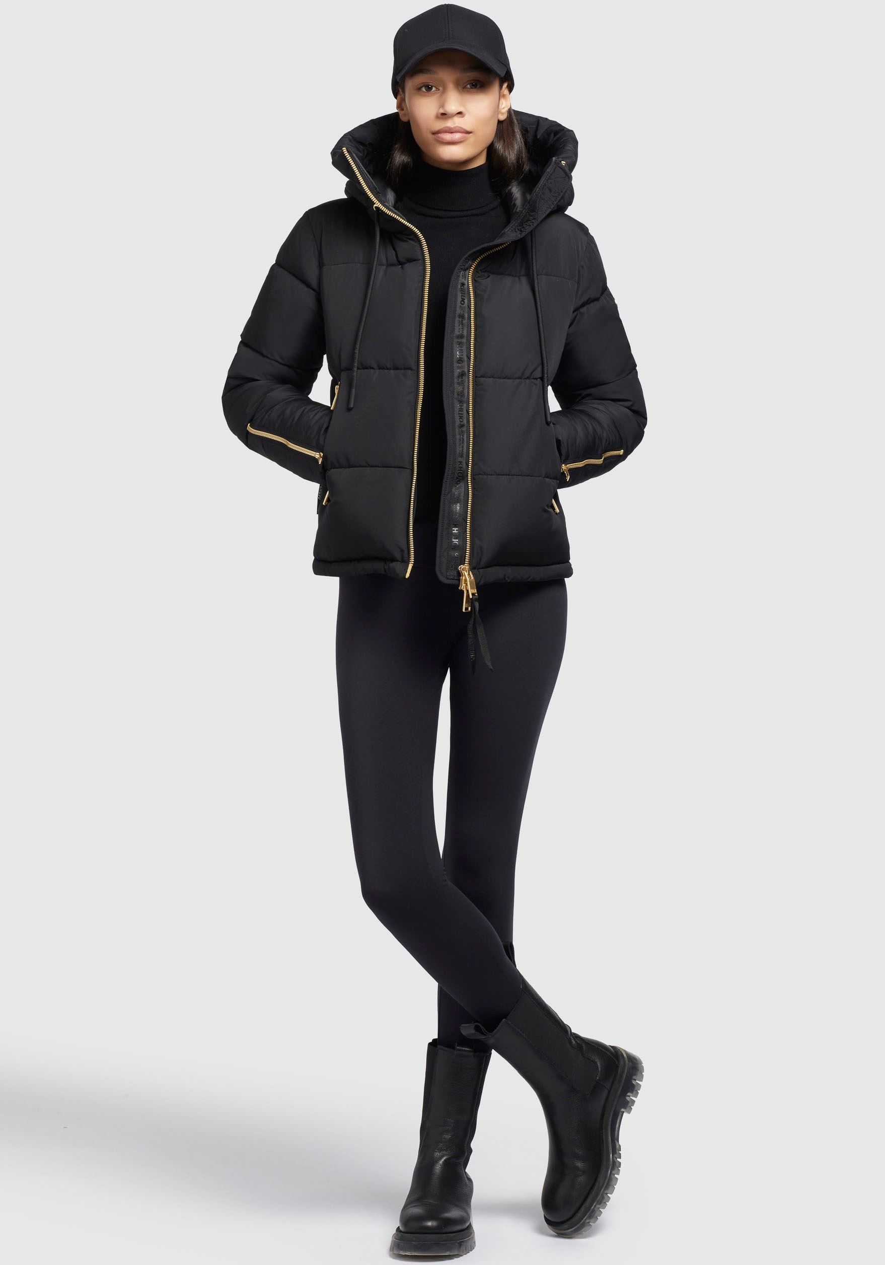 khujo Steppjacke »NELI«, mit Kapuze