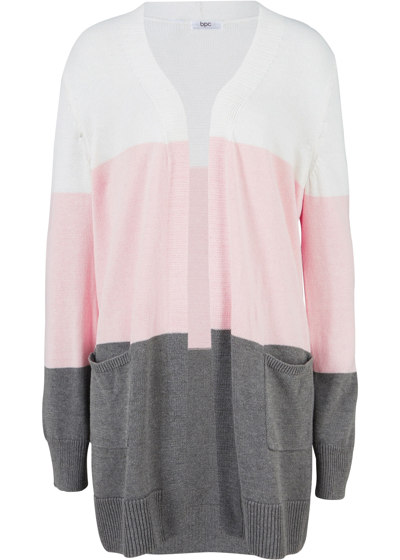 bonprix Longstrickjacke