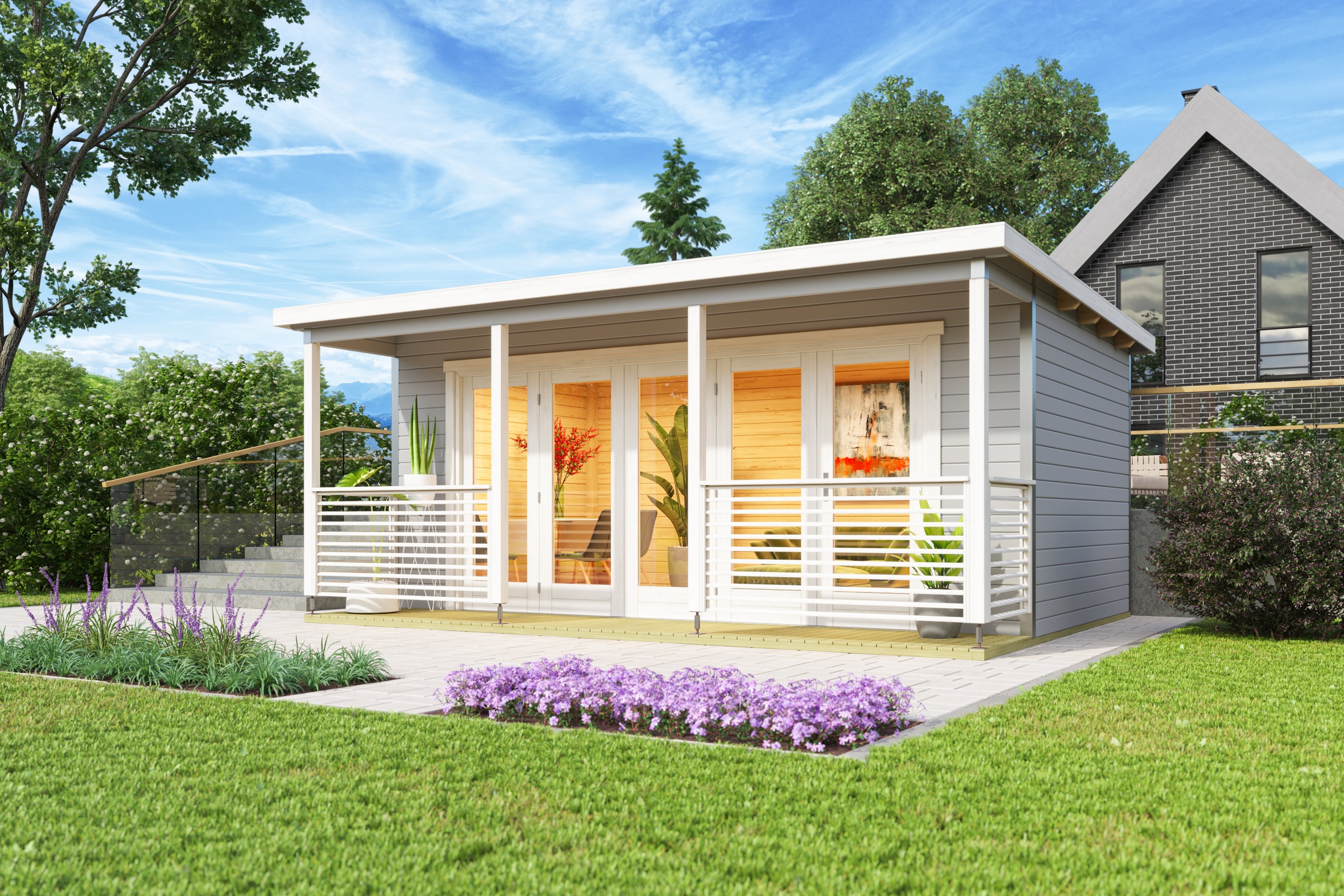 Nordic Holz Gartenhaus "LIVERPOOL 2" günstig online kaufen