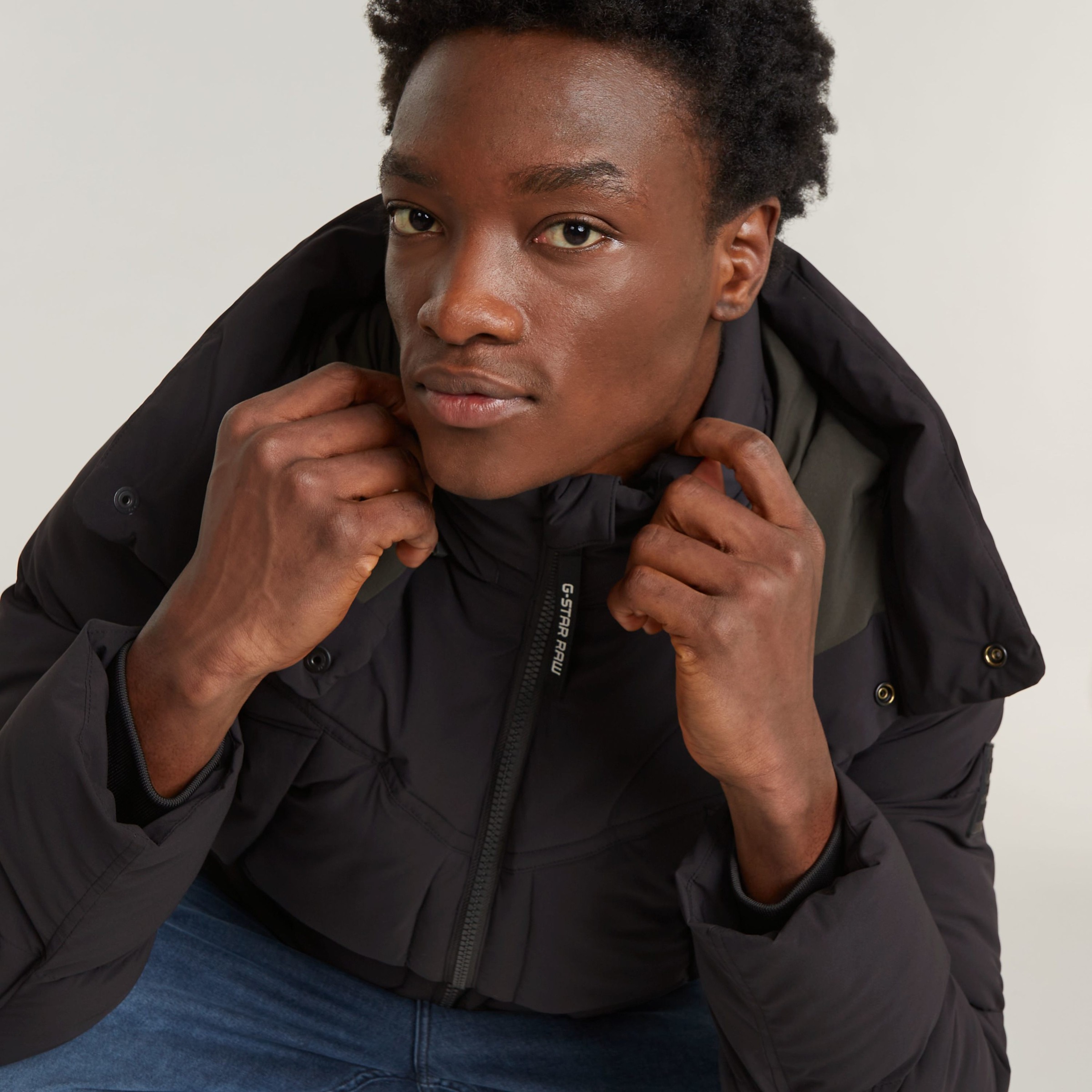 G-STAR Outdoorjacke »G- Whistler Pdd Hdd Jkt 2.0«, mit Kapuze