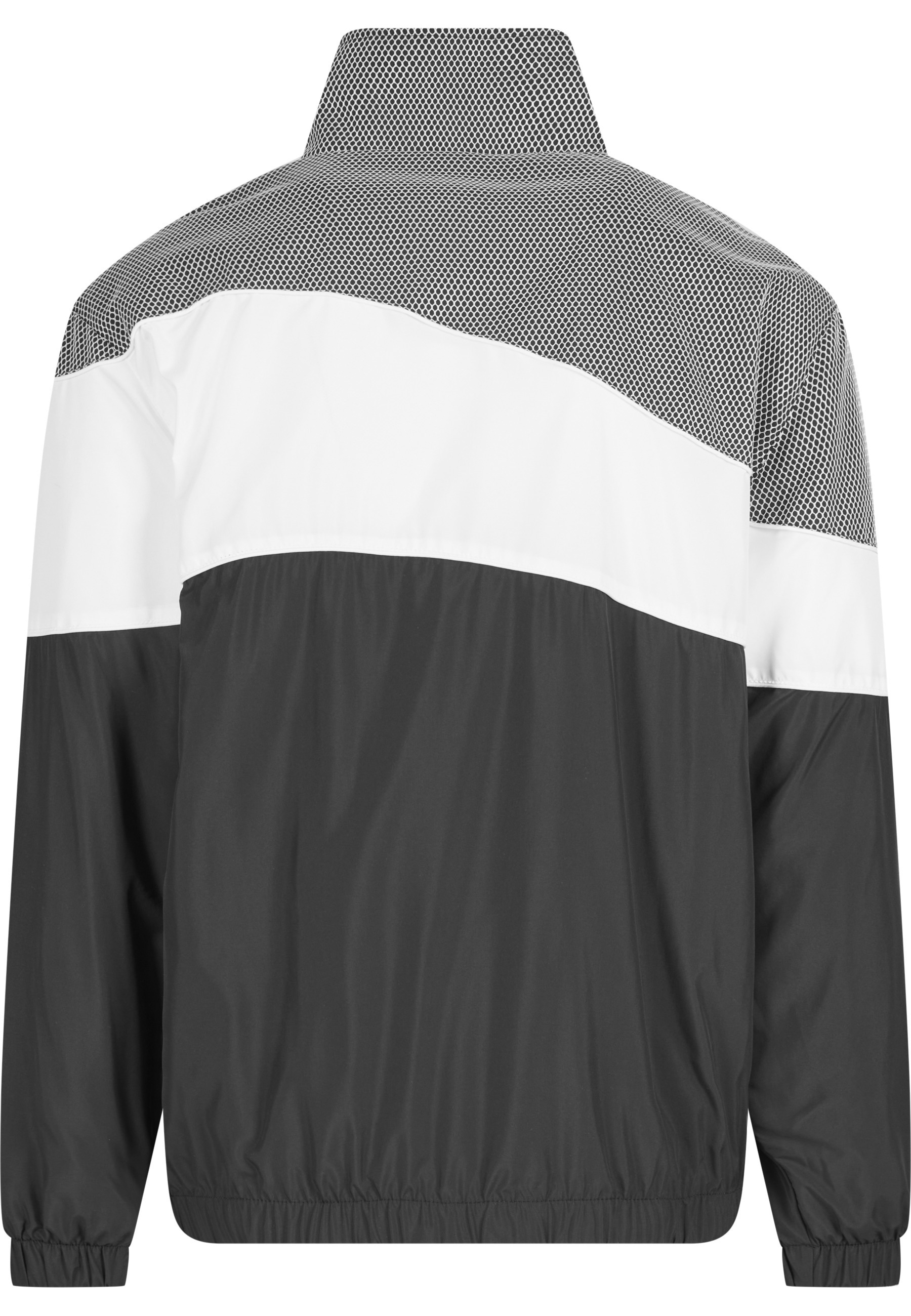 Karl Kani Trainingsjacke »Karl Kani Herren KM242-011-2 Wavy Retro Block Trackjacket« 1 Stk. tlg. ohne Kapuze