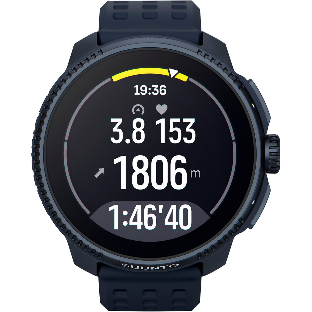 Suunto Smartwatch »Race Edelstahl«, (Wear OS by Google)