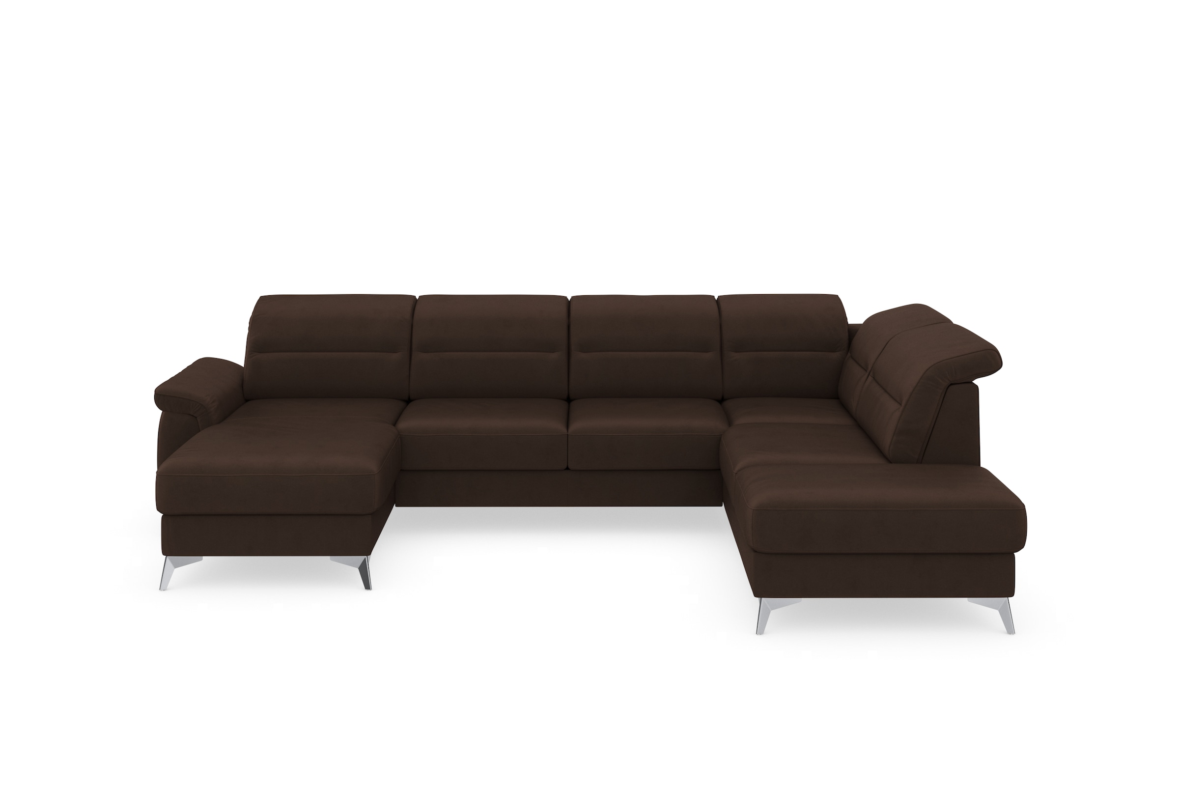 sit&more Wohnlandschaft »Sinatra U-Form« optional mit Kopfteilverstellung und Armteilfunktion etc.