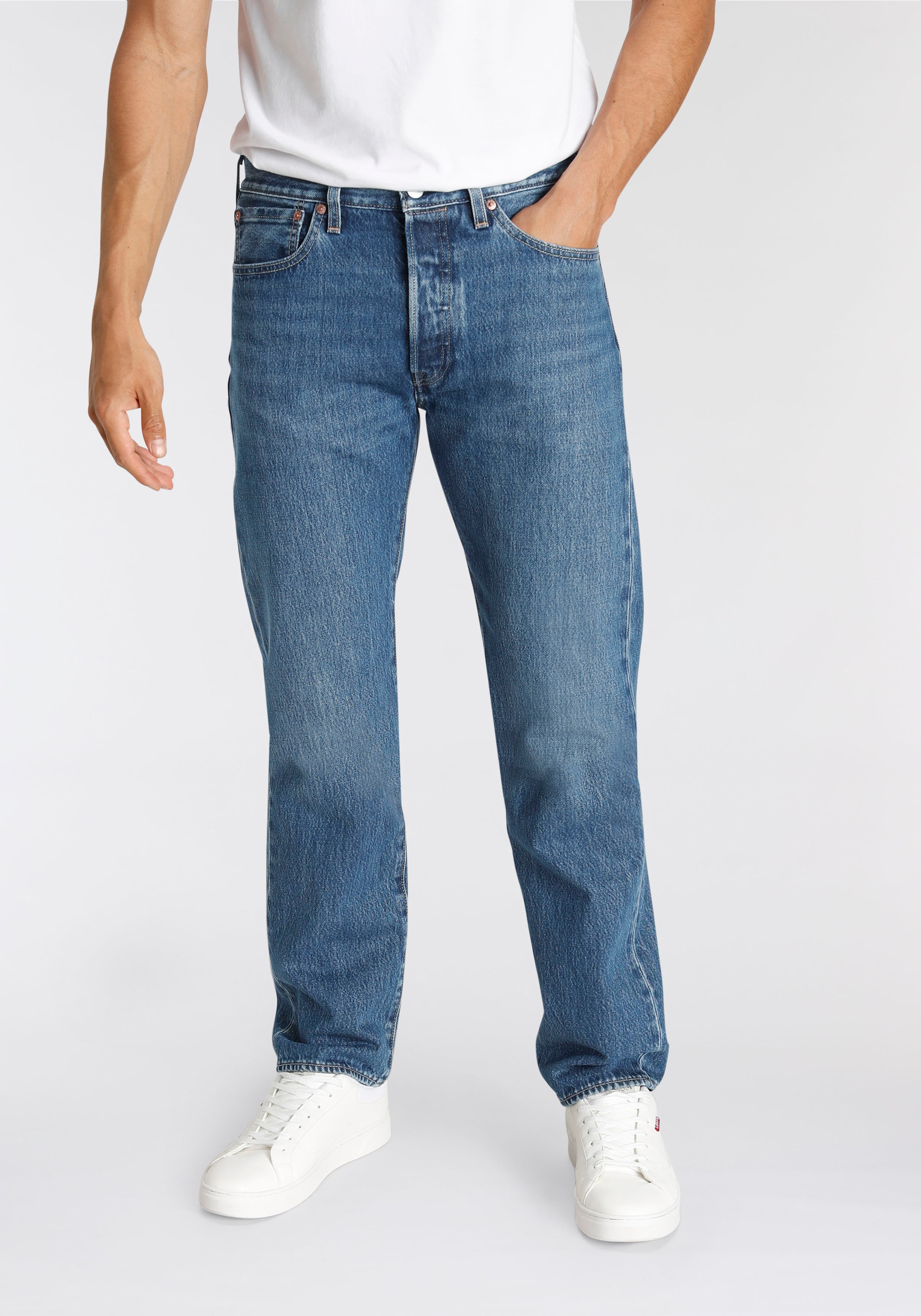 Levi's® Straight-Jeans »501 LEVI'S ORIGINAL«, mit Markenlabel