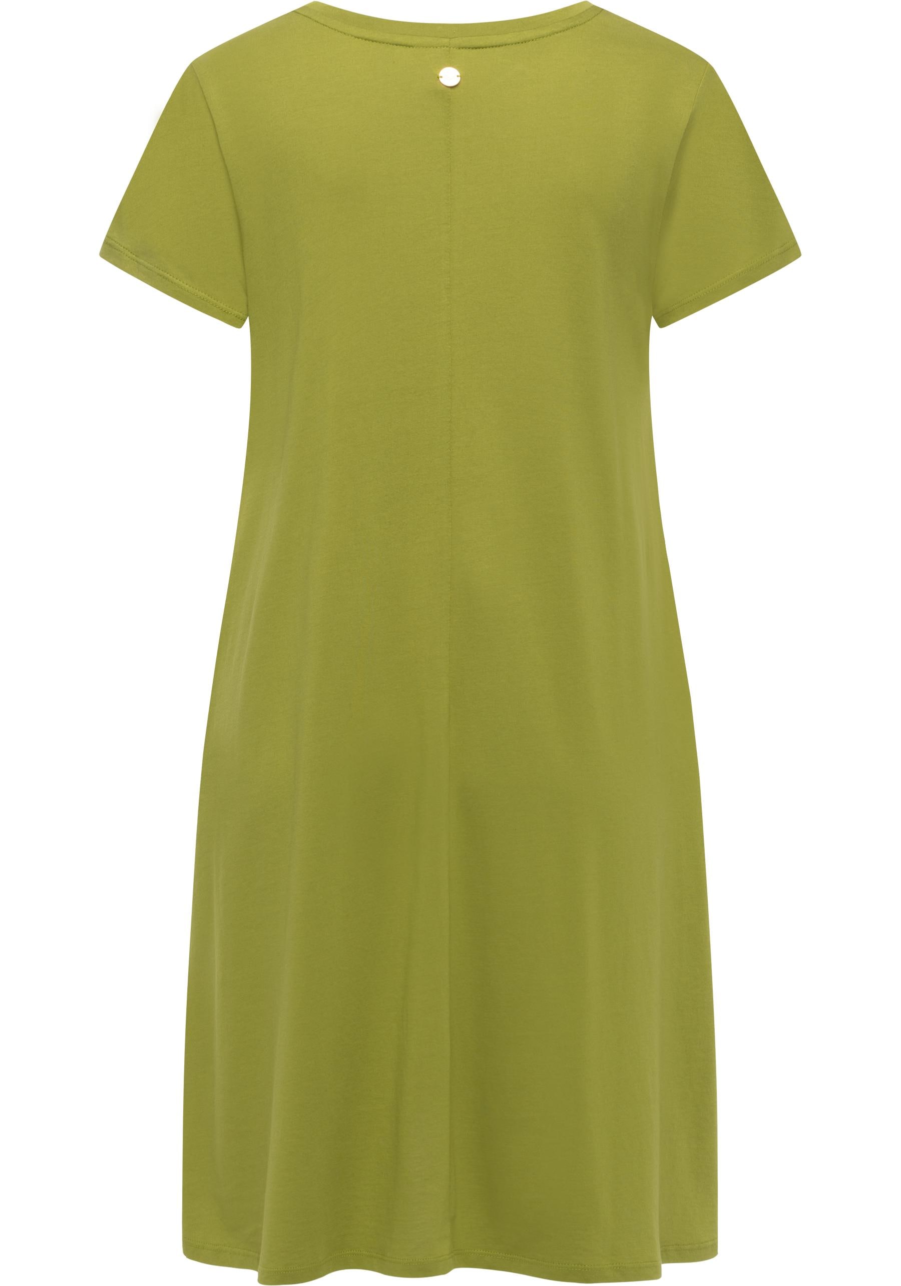 Ragwear Shirtkleid »Chickie« Eingrifftaschen Leichtes Damen Sommerkleid