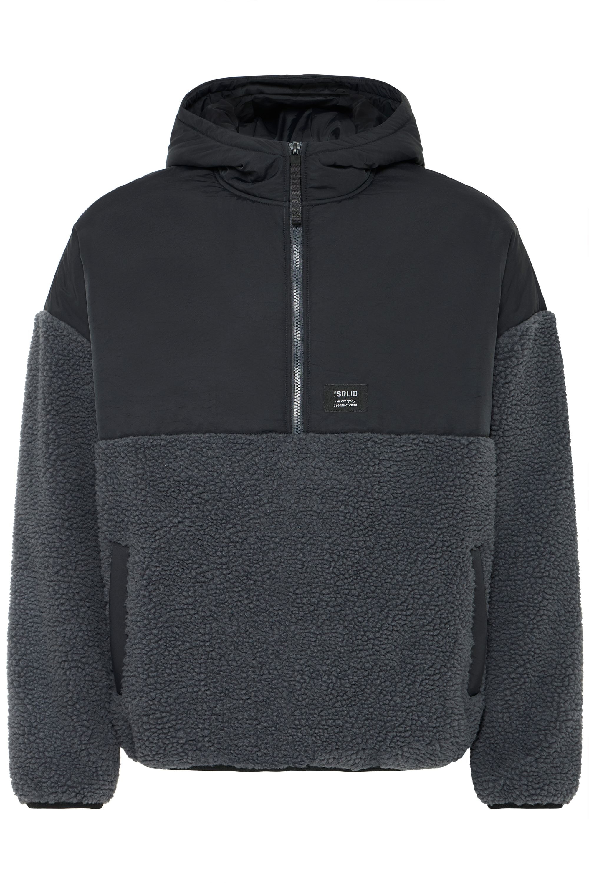 Solid Kapuzenpullover "Teddy Halfzip-Hoodie SDMarco"