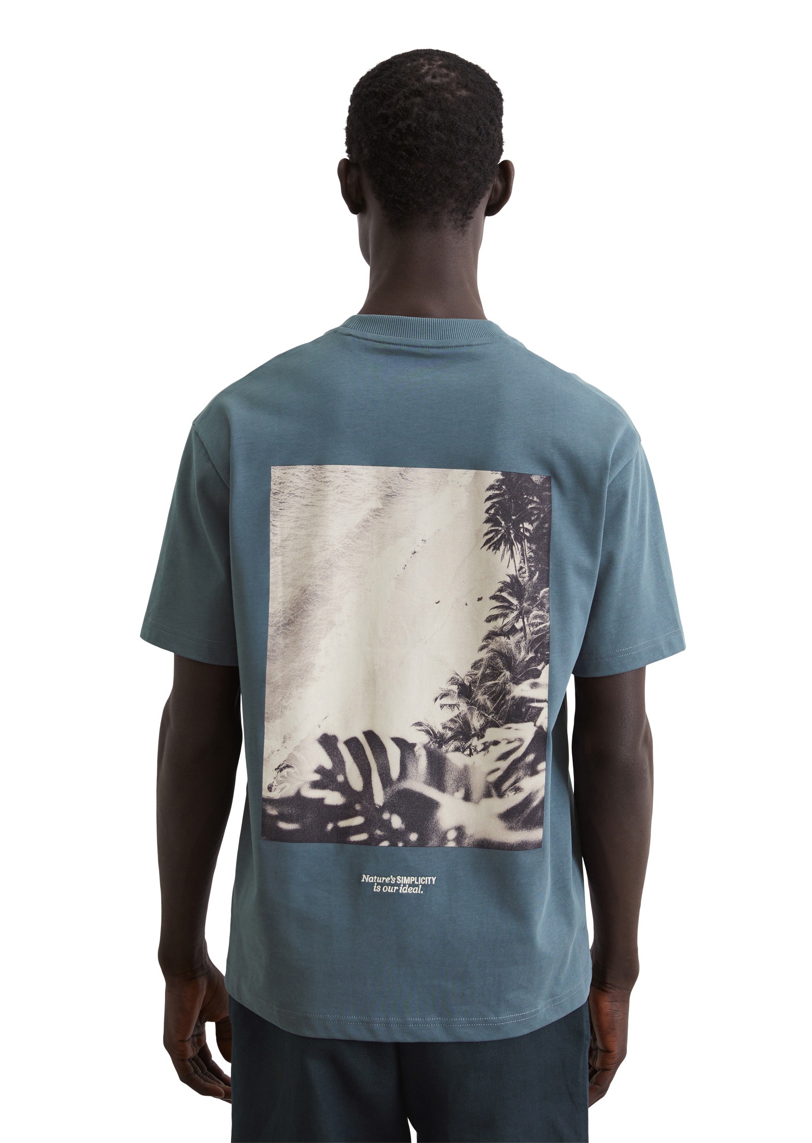 Marc O'Polo T-Shirt »mit großem Rückenprint«