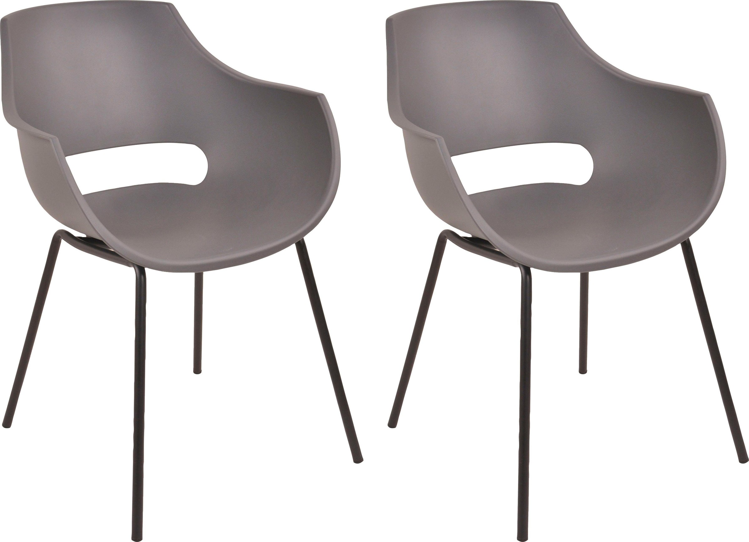 SIT Schalenstuhl "Set 2 St – Modernes 2er‑Set zstühle mit ergonomischer For günstig online kaufen