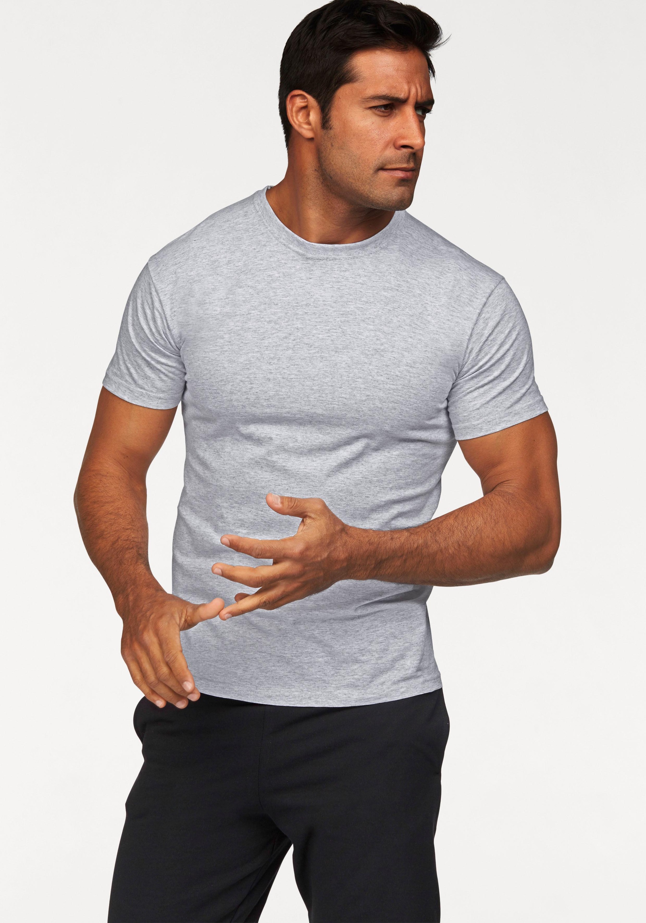 Fruit of the Loom T-Shirt Packung, 2 Stk. aus reiner Baumwolle günstig online kaufen